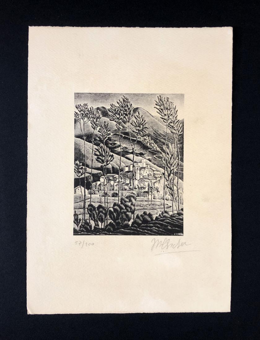 M.C. Escher (Dutch, 1898-1972) -- Hand Signed Fine Art (1 of 4)