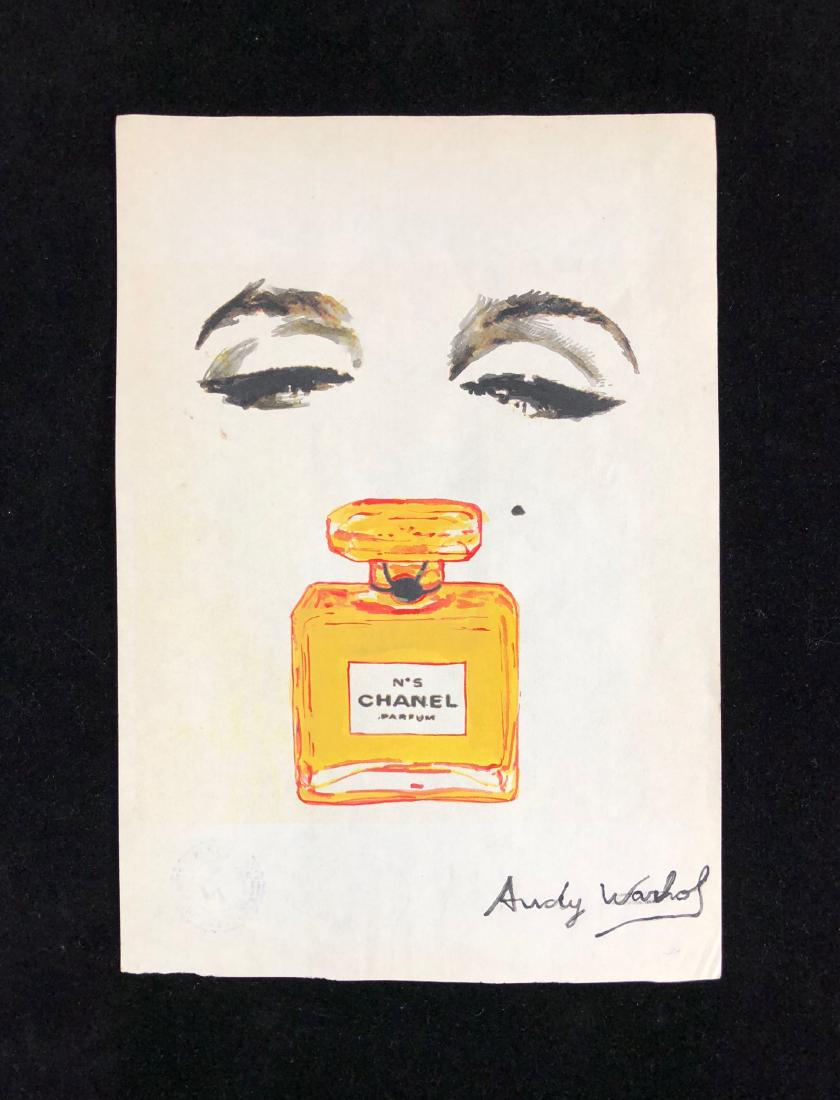 Andy Warhol (American,1928 -1987) -- Hand Drawn (1 of 5)