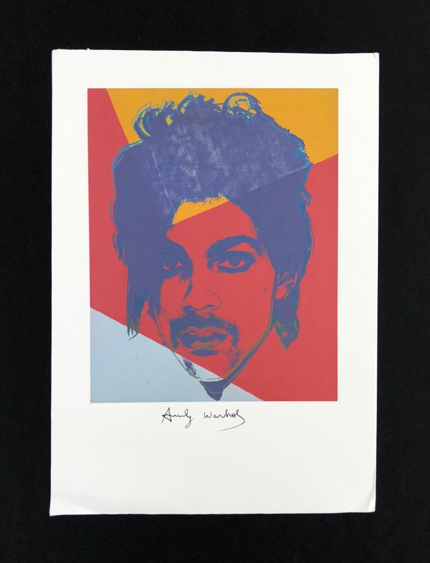 Andy Warhol (American, 1928 -1987) -- Hand Signed Fine (1 of 3)