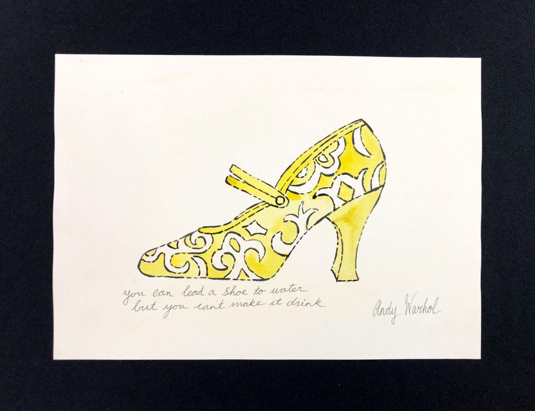 Andy Warhol (American, 1928-1987) -- Hand Drawn Mixed (1 of 4)