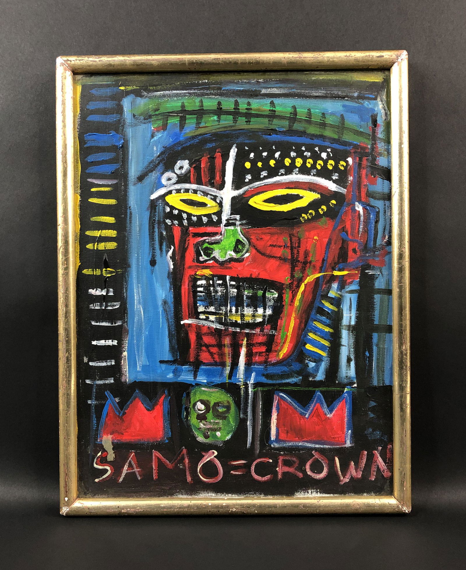 Jean-Michel Basquiat (American, 1960-1988) - Painting (1 of 8)