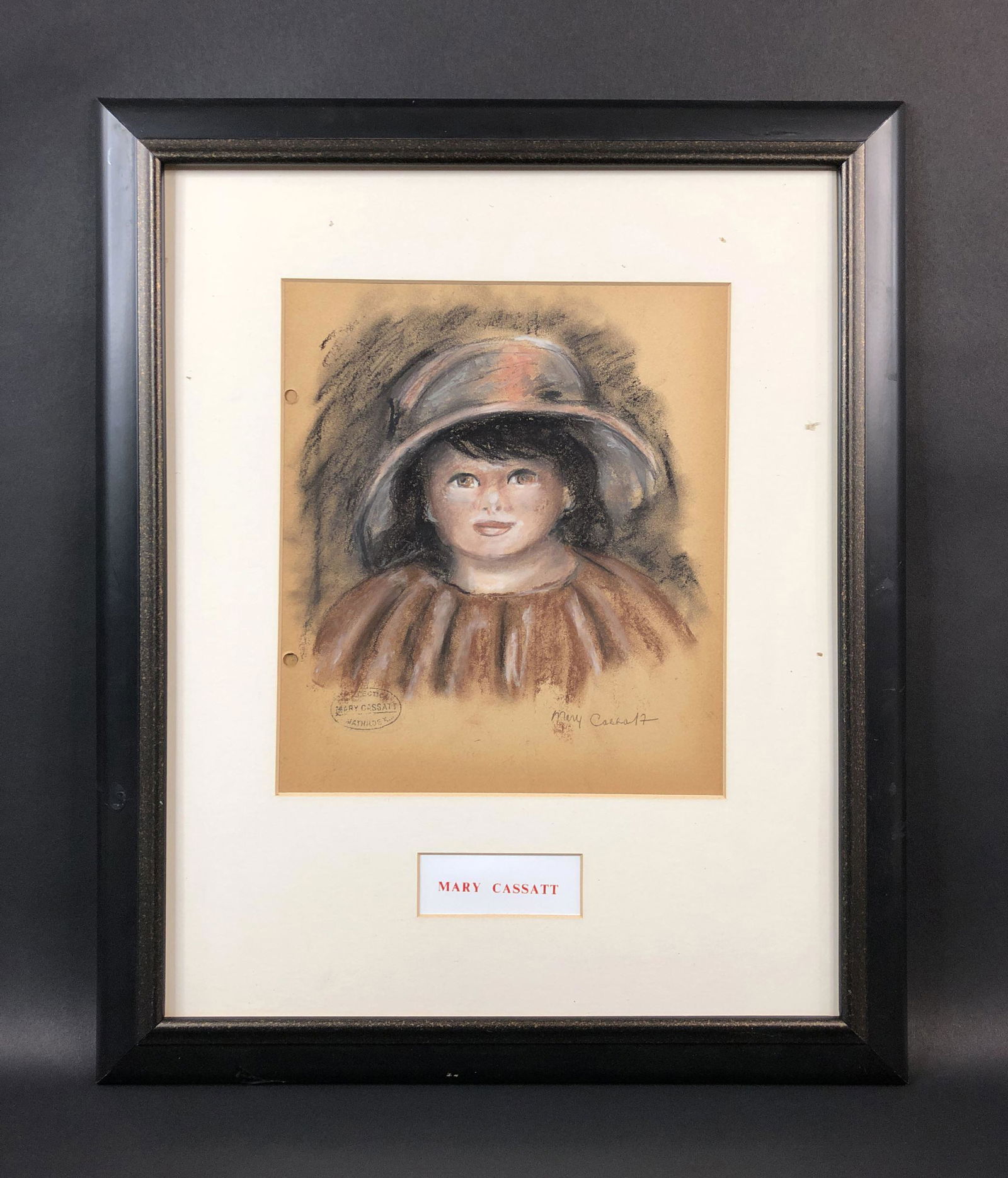 Mary Cassatt (American, 1844-1926) - Pastel Painting (1 of 8)