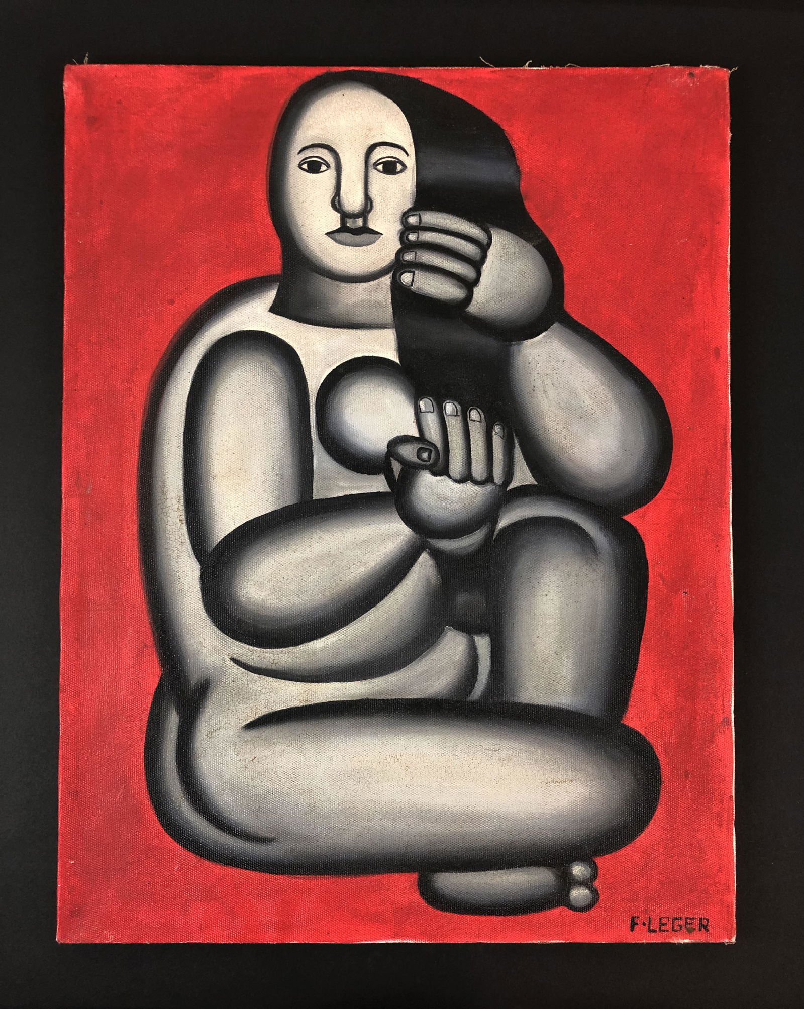 Fernand Leger (1881 - 1955) - Oil on Canvas (1 of 6)