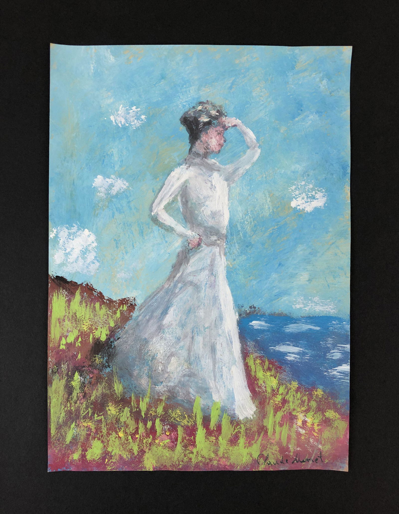 Claude Monet (1840 - 1926) - Gouache on Paper (1 of 5)