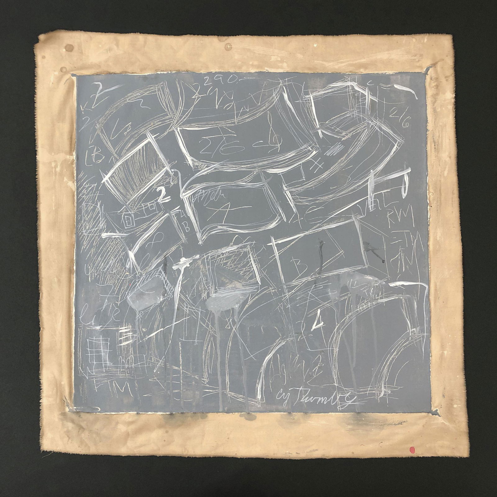 Cy Twombly (1928 - 2011) - Mixed Media Painting (1 of 6)