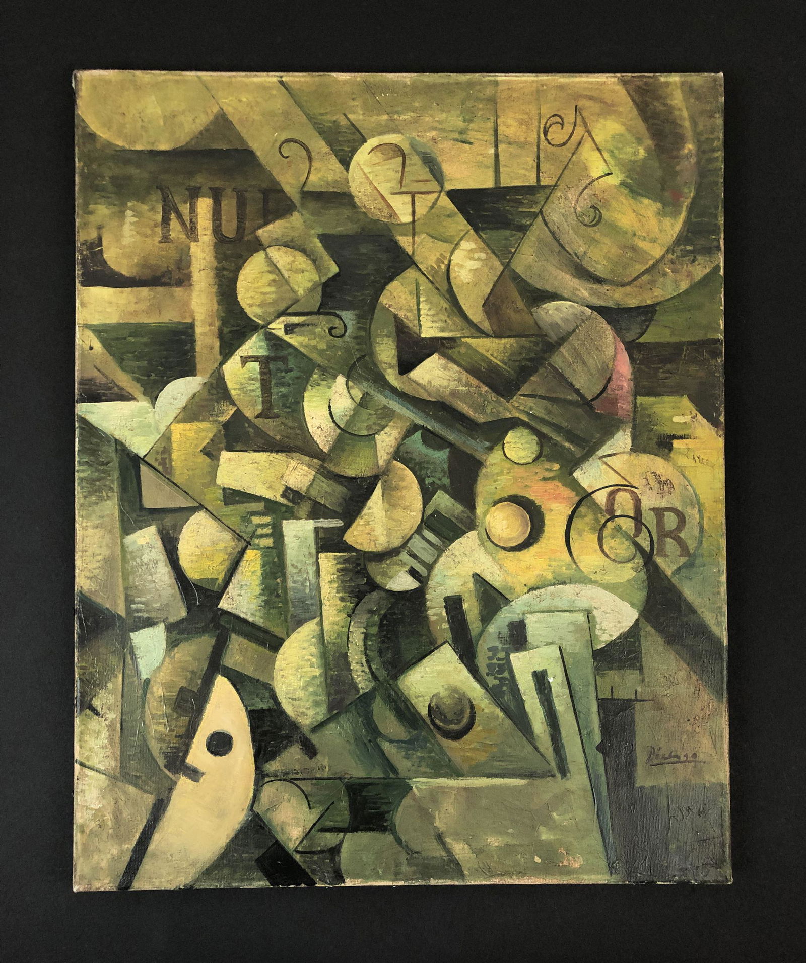 Pablo Picasso (1881 - 1973) - Oil on Canvas (1 of 8)