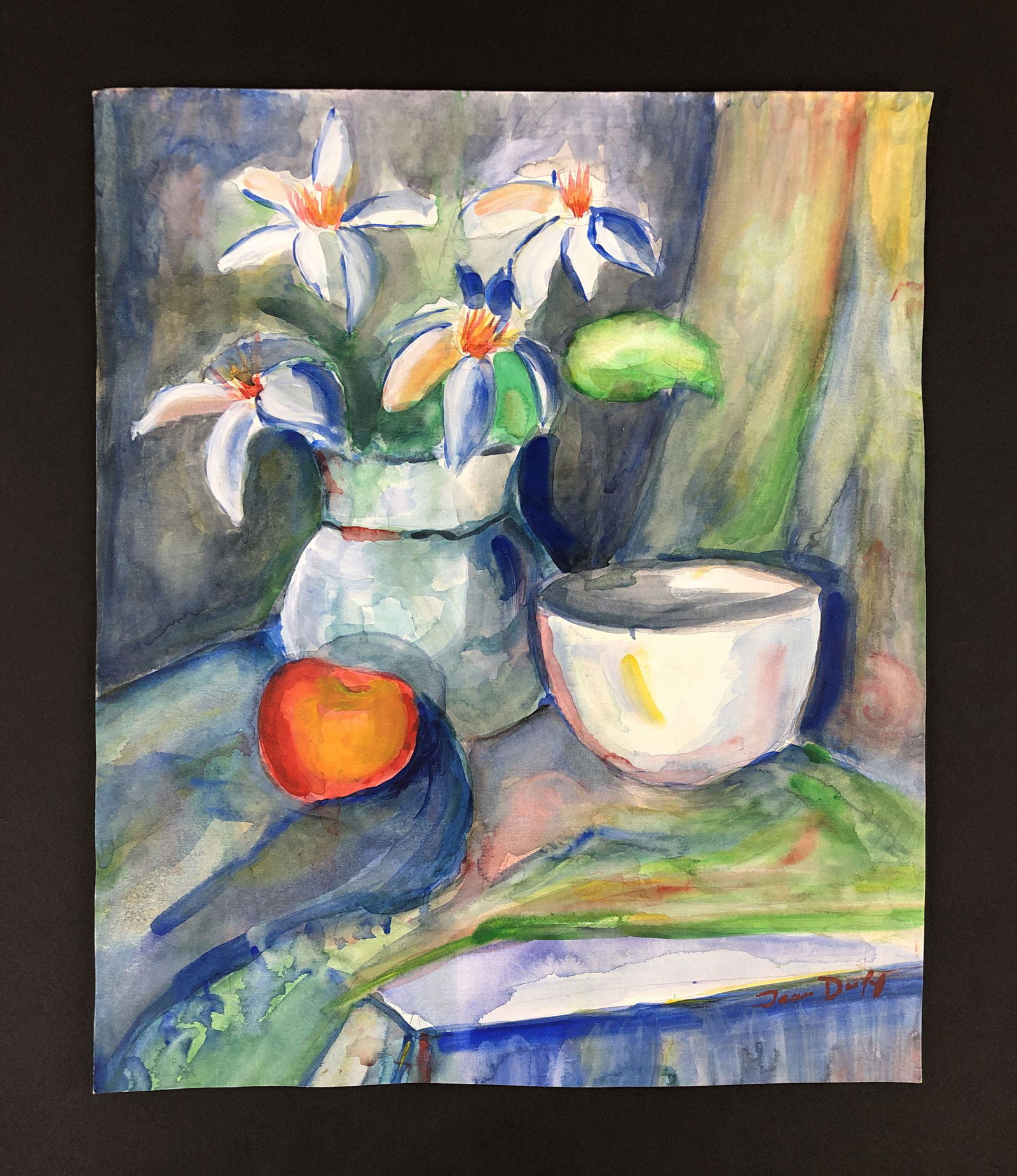 Jean Dufy (1888 - 1964) - Watercolor on Paper (1 of 4)