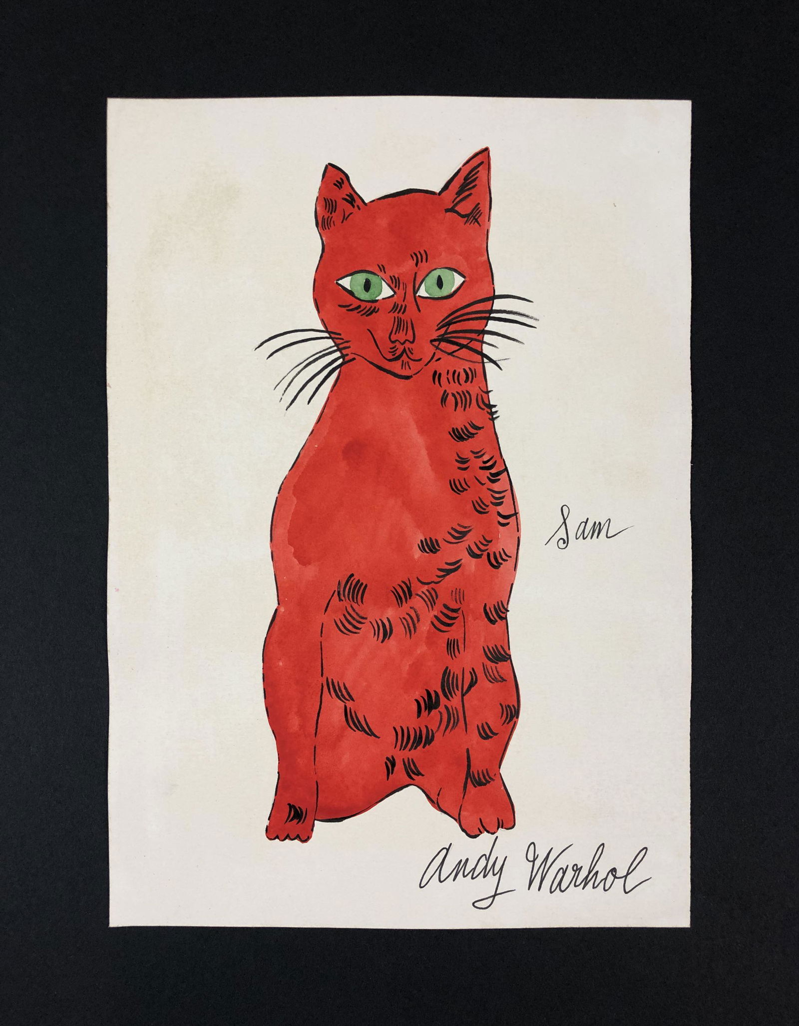 Andy Warhol (1928 - 1987) - Mixed Media on Paper (1 of 5)