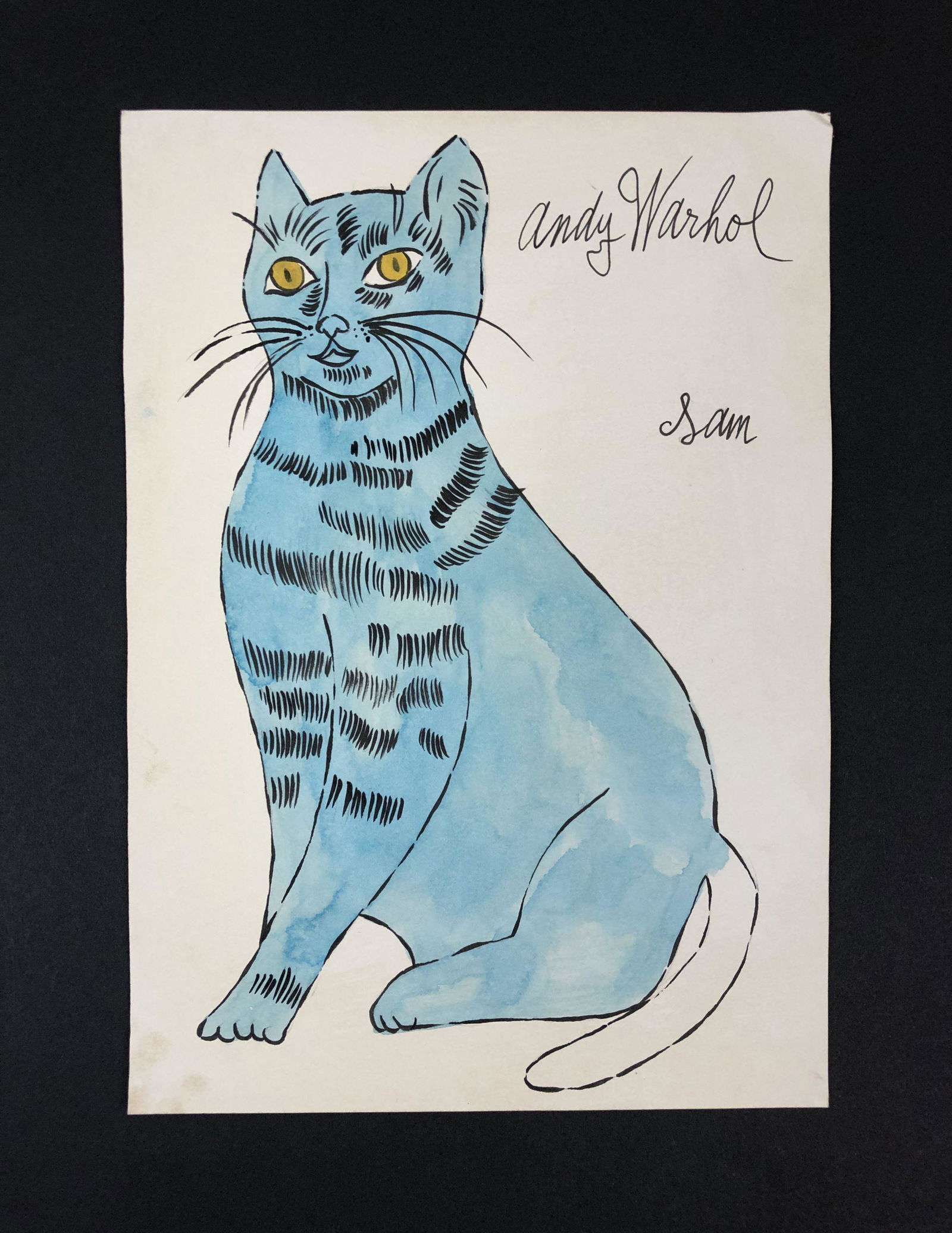 Andy Warhol (1928 - 1987) - Mixed Media on Paper (1 of 5)