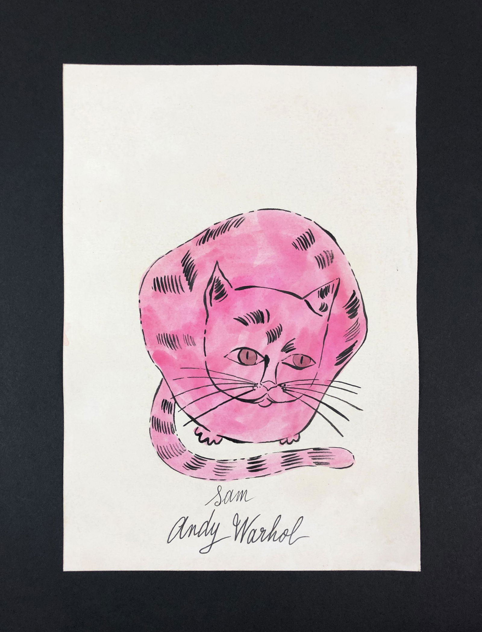Andy Warhol (1928 - 1987) - Mixed Media on Paper (1 of 4)