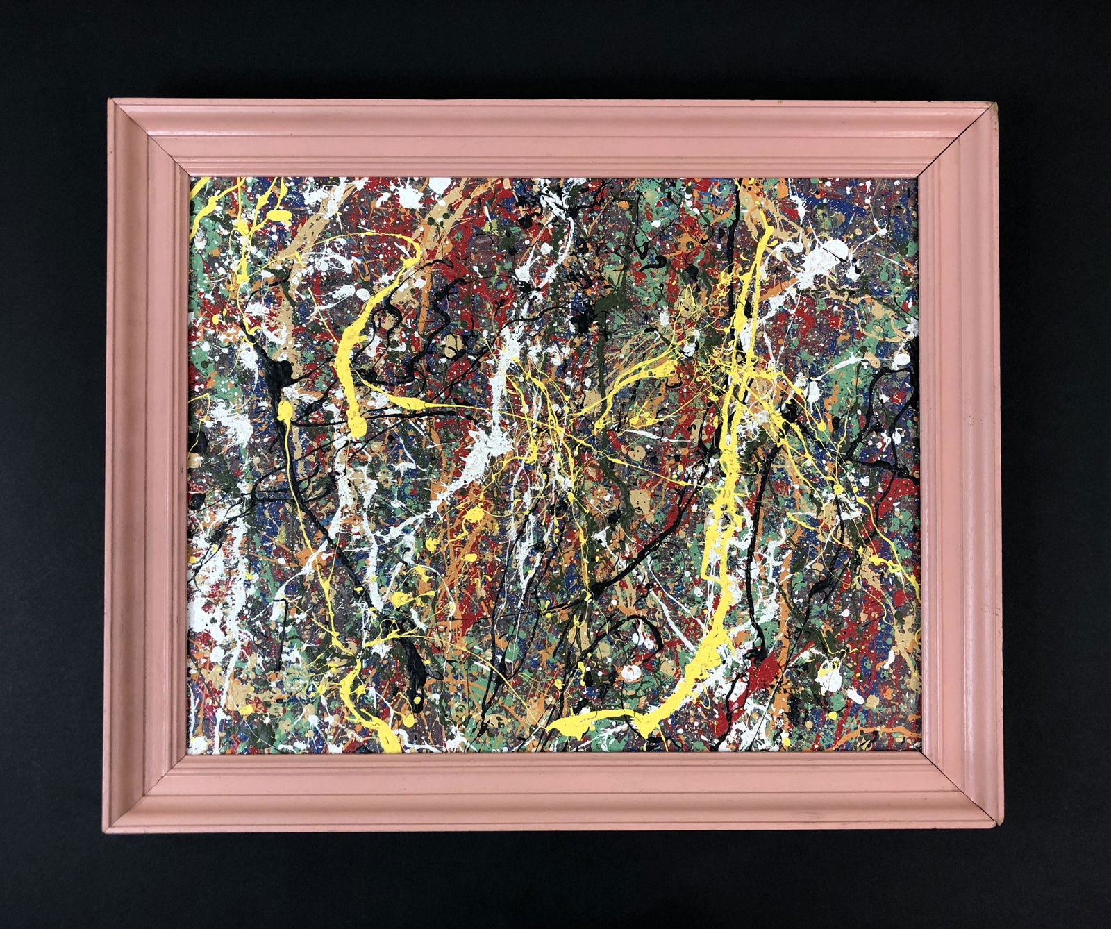 Jackson Pollock (1912 - 1956) - Acrylic on Canvas (1 of 7)