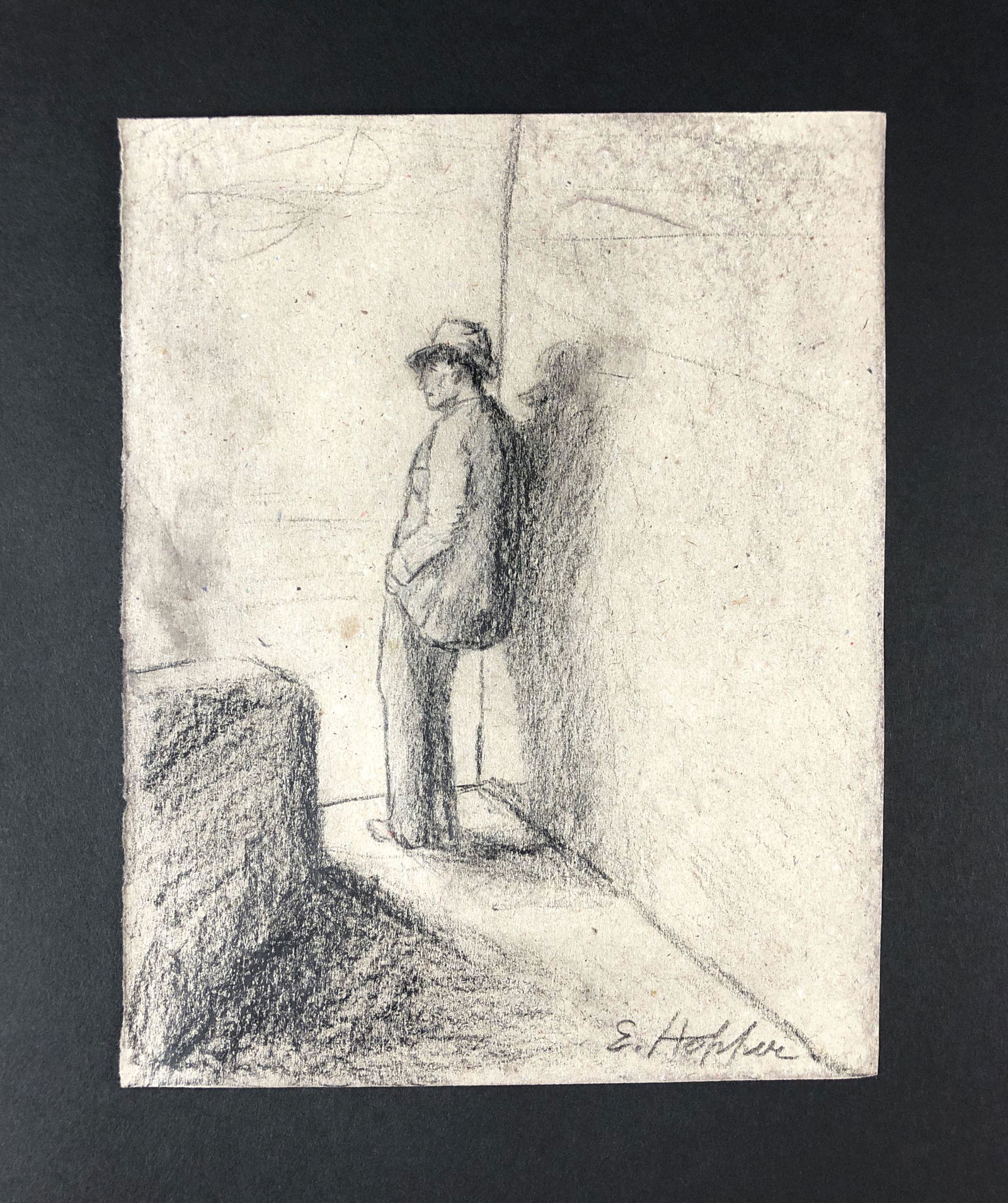 Edward Hopper (1882-1967) - Graphite Drawing (1 of 4)