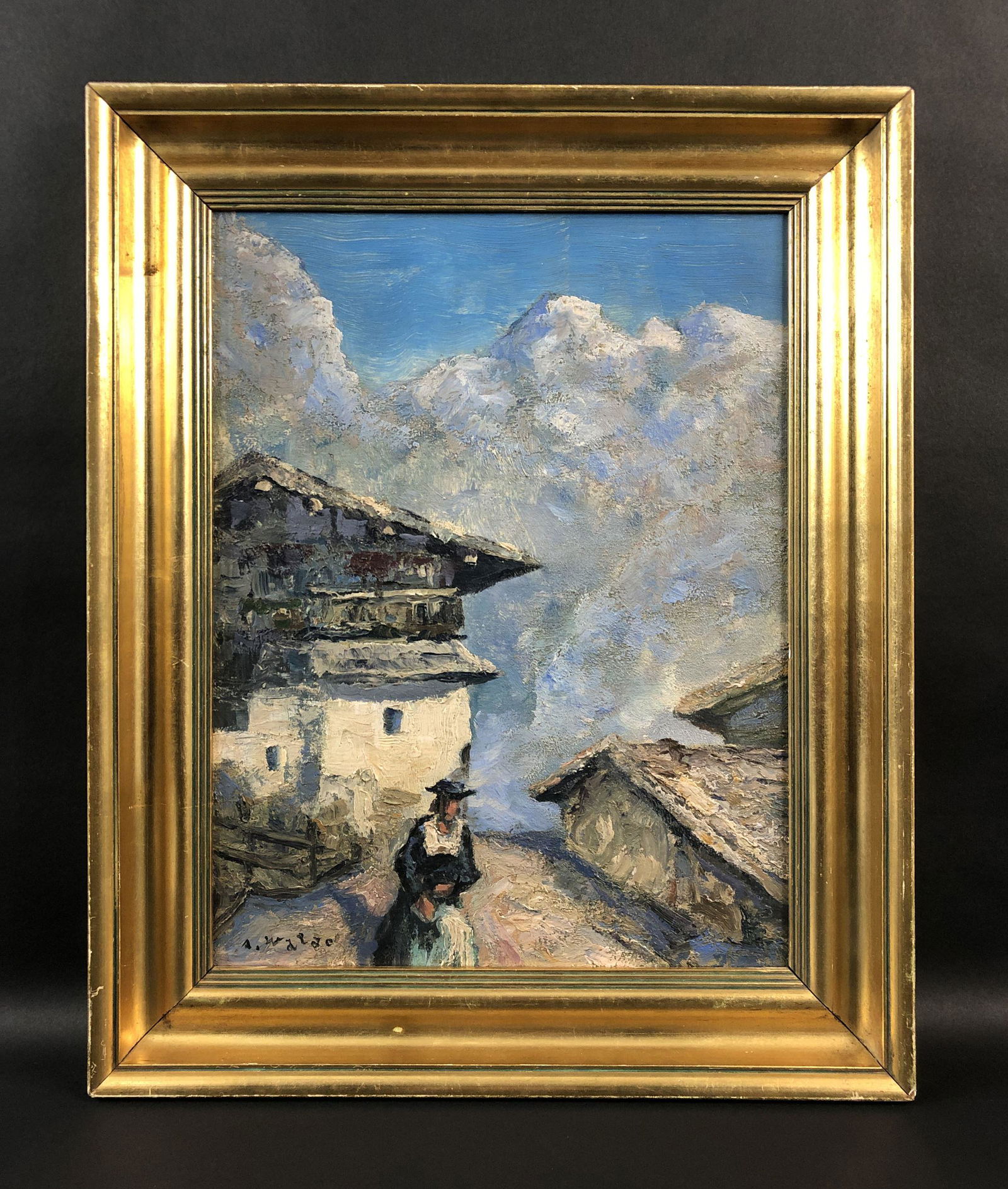 Alfons Walde (Austrian, 1891-1958) - Oil on Board (1 of 4)