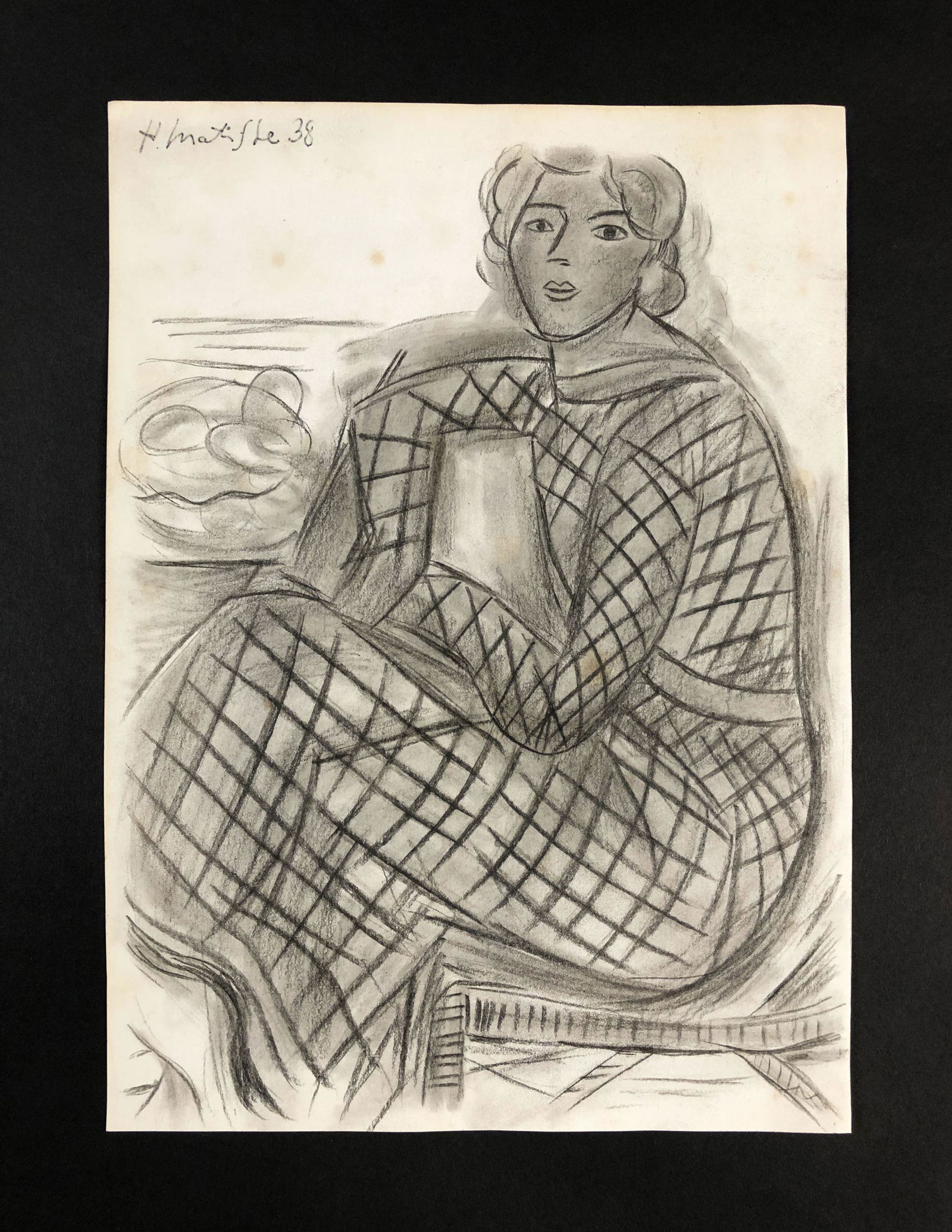 Henri Matisse (1869 - 1954) - Graphite Drawing (1 of 5)