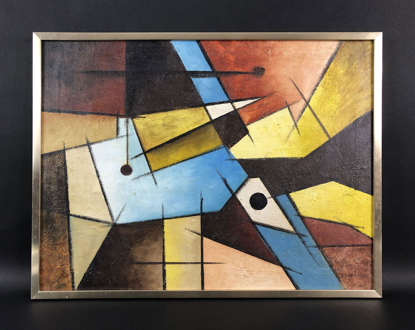 Raymond "Ray" Parker (1922-1990) - Oil on Canvas (1 of 4)