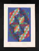 Victor Vasarely (1906 - 1997) - Fine Art Print (1 of 4)