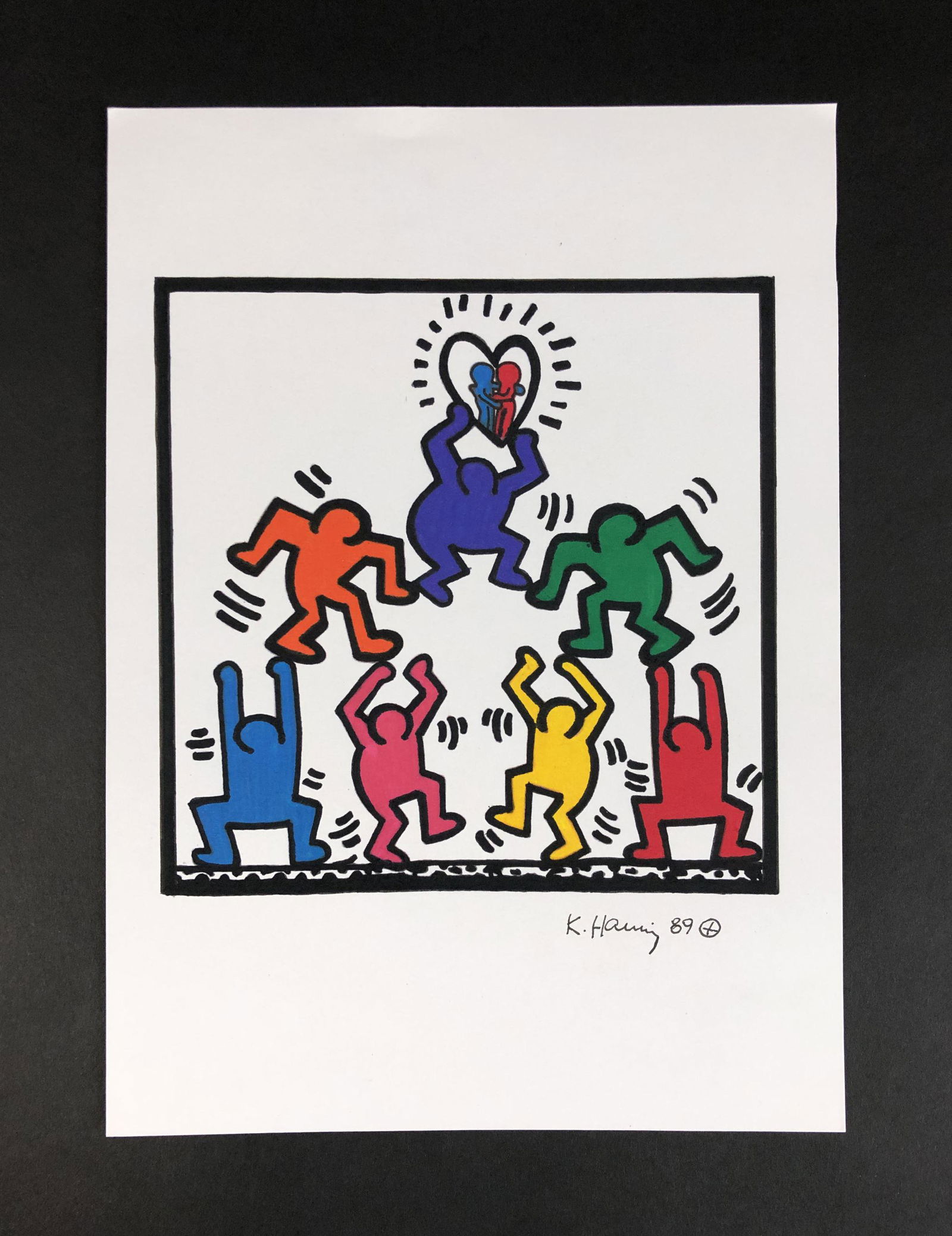 Keith Haring (American, 1958 -1990) - Ink Illustration (1 of 5)