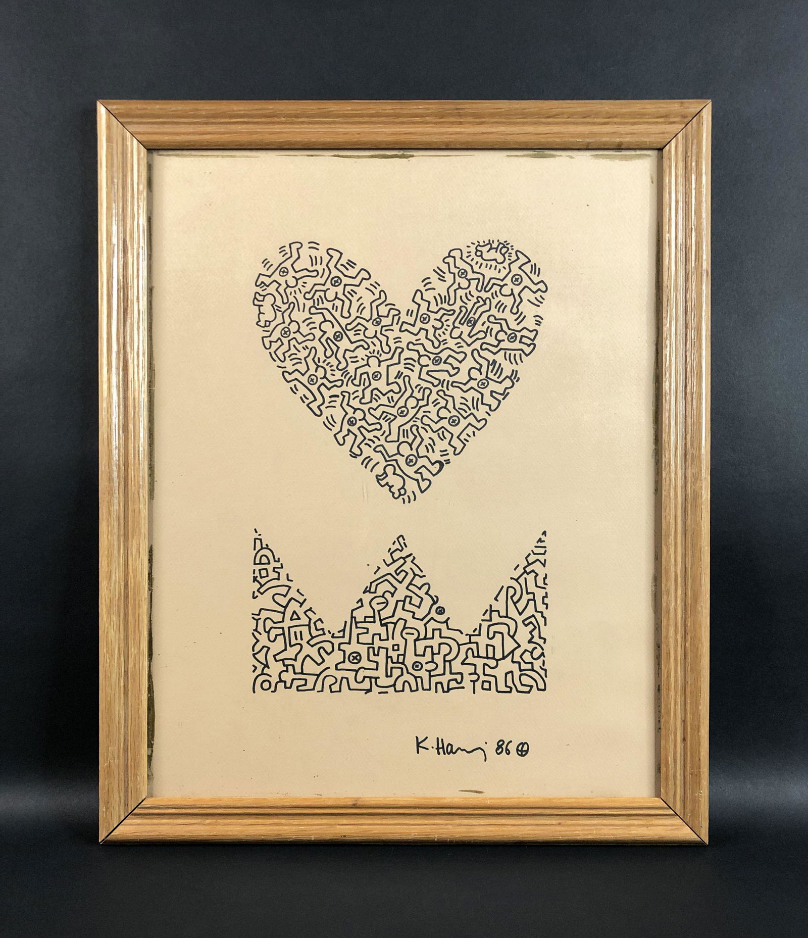 Keith Haring (American, 1958 -1990) - Ink Illustration (1 of 6)