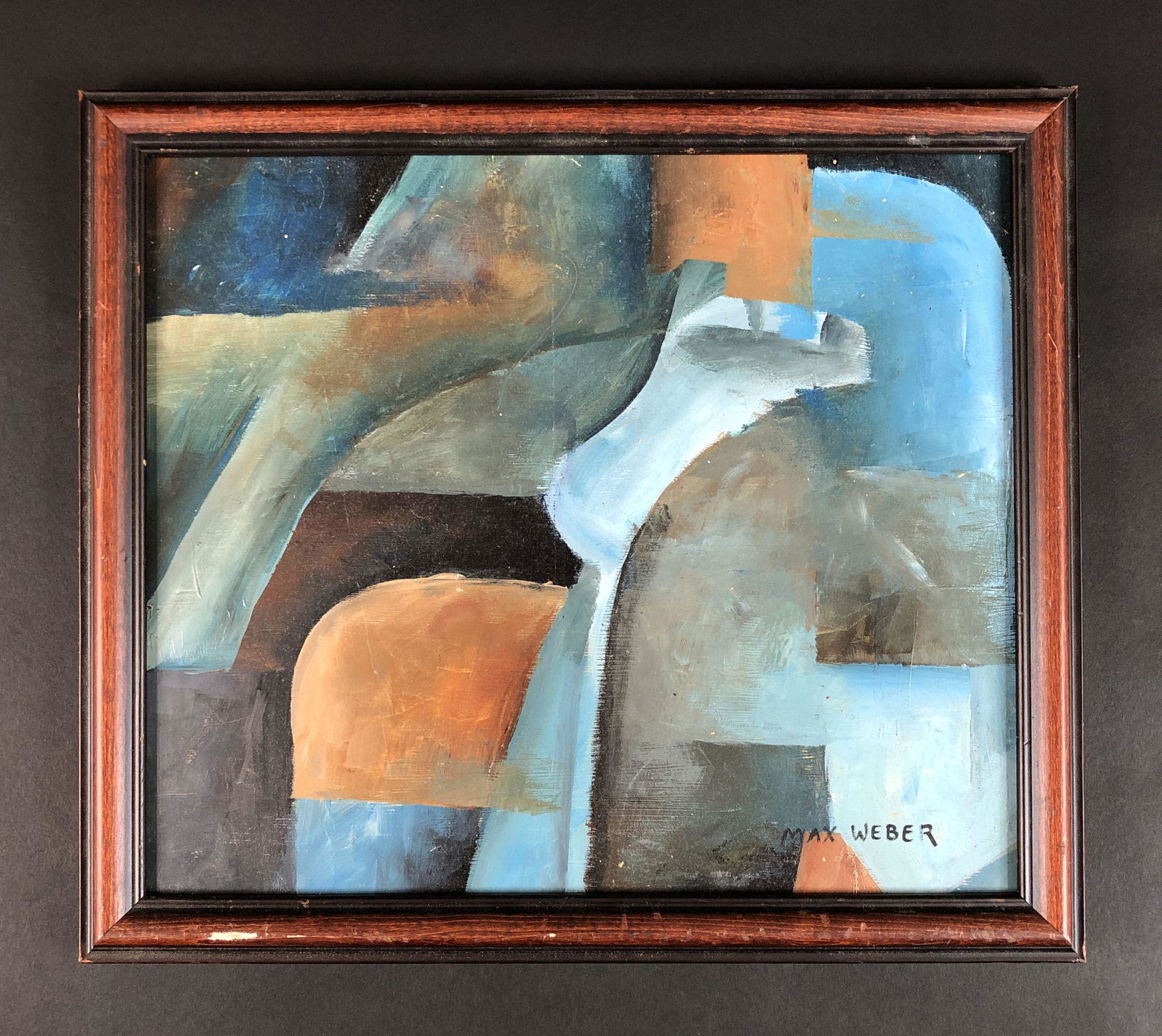 Max Weber (Jewish-American, 1881-1961) - Oil on Panel (1 of 5)