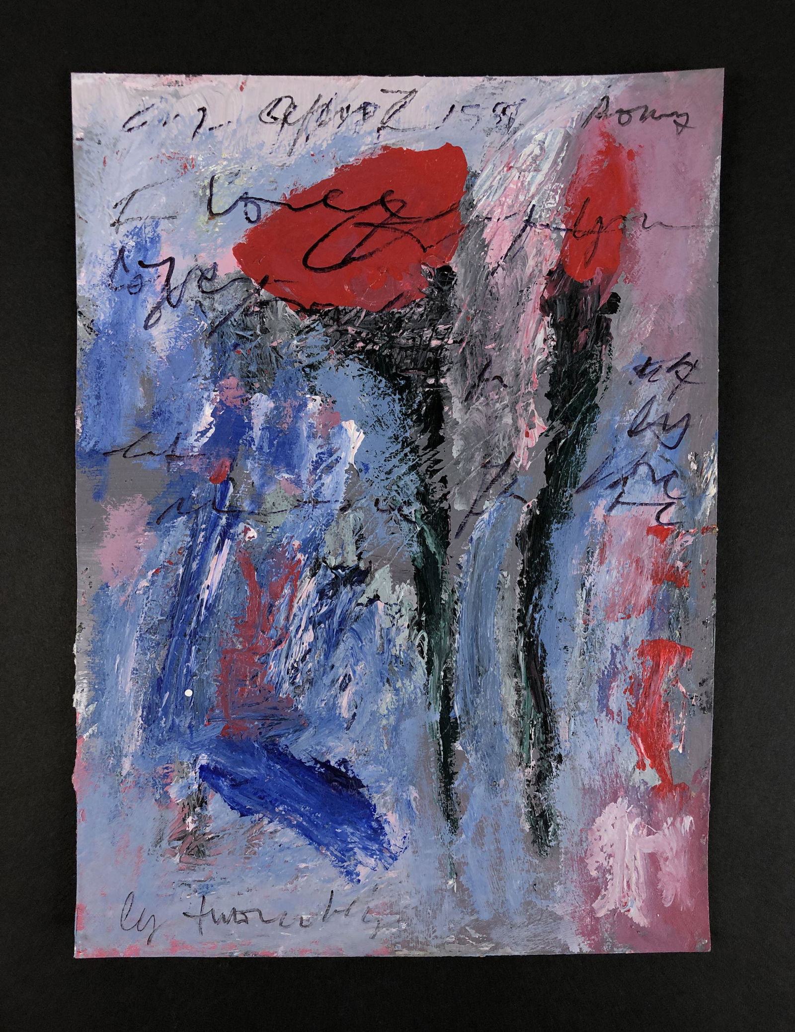 Cy Twombly (American, 1928-2011) - Mixed Media on Paper (1 of 5)