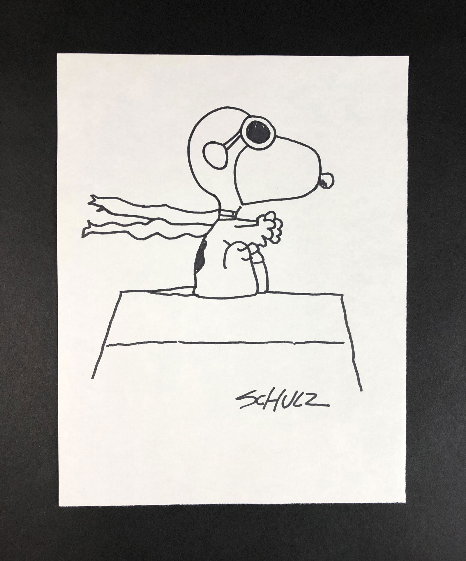 Charles Schulz (American, 1922-2000) - Ink on Paper (1 of 3)