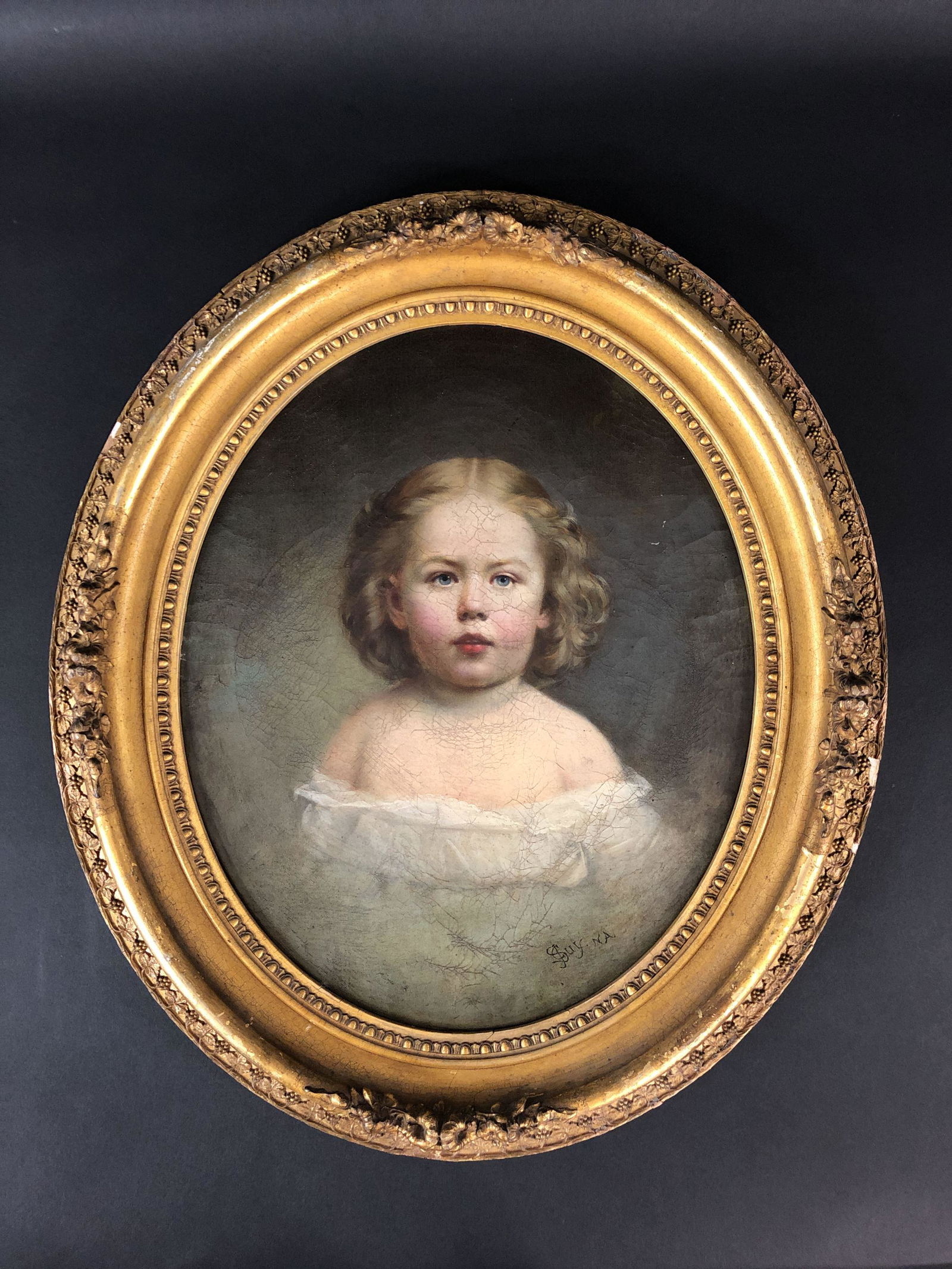 Seymour Joseph Guy (1824-1910) - Oil on Canvas (1 of 7)