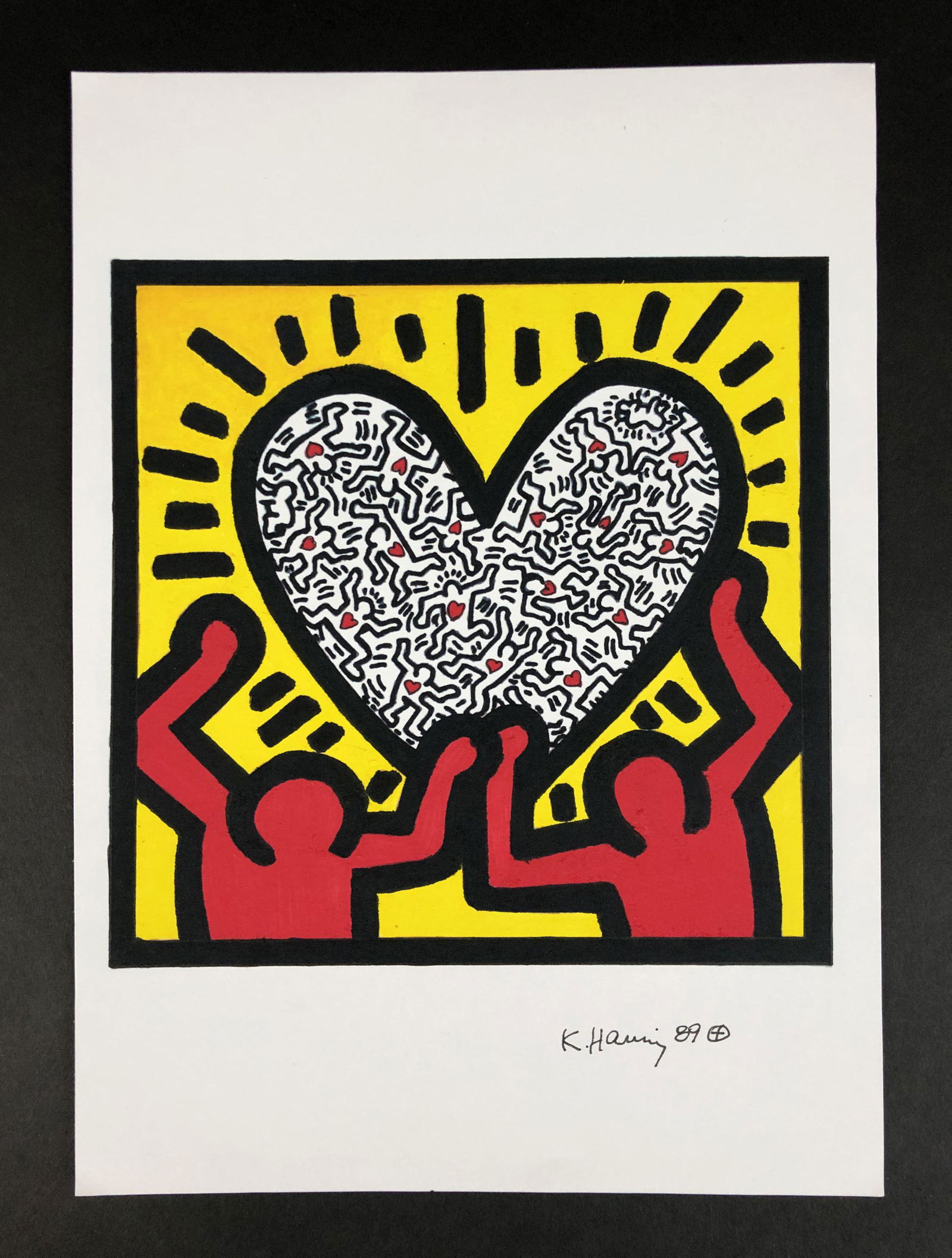 Keith Haring (American, 1958 -1990) - Ink on Paper (1 of 5)