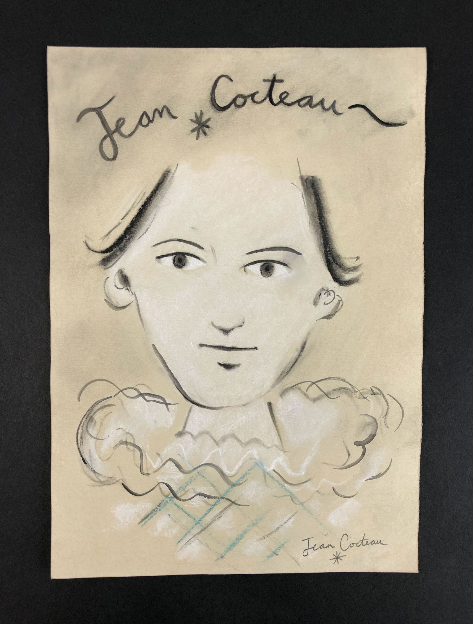 Jean Cocteau (French, 1889 -1963) - Mixed Media on (1 of 4)