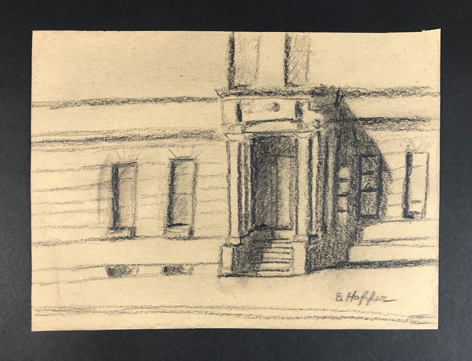 Edward Hopper (American, 1882-1967) - Graphite Drawing (1 of 5)