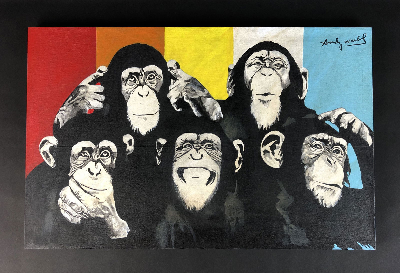 Andy Warhol (American, 1928 - 1987) - Oil on Canvas (1 of 11)