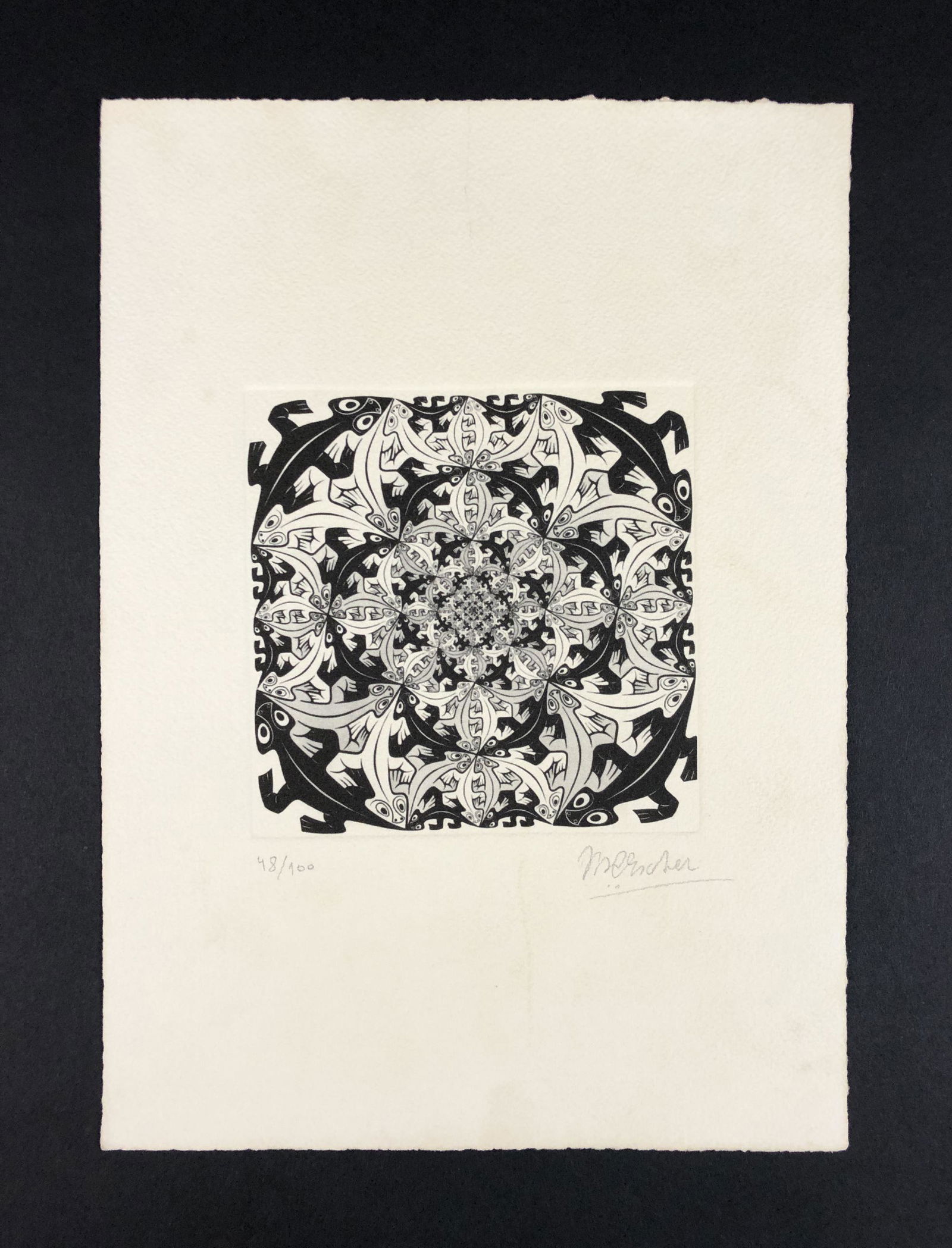 M.C. Escher (Dutch, 1898-1972) - Fine Art Print on (1 of 5)