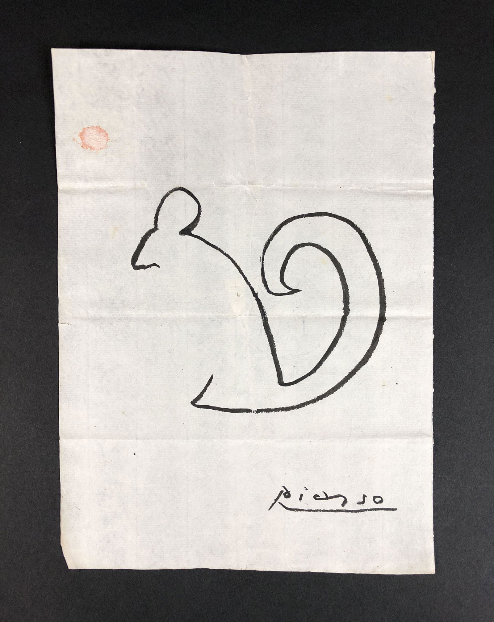 Pablo Picasso (Spanish, 1881-1973) - Ink Drawing (1 of 4)