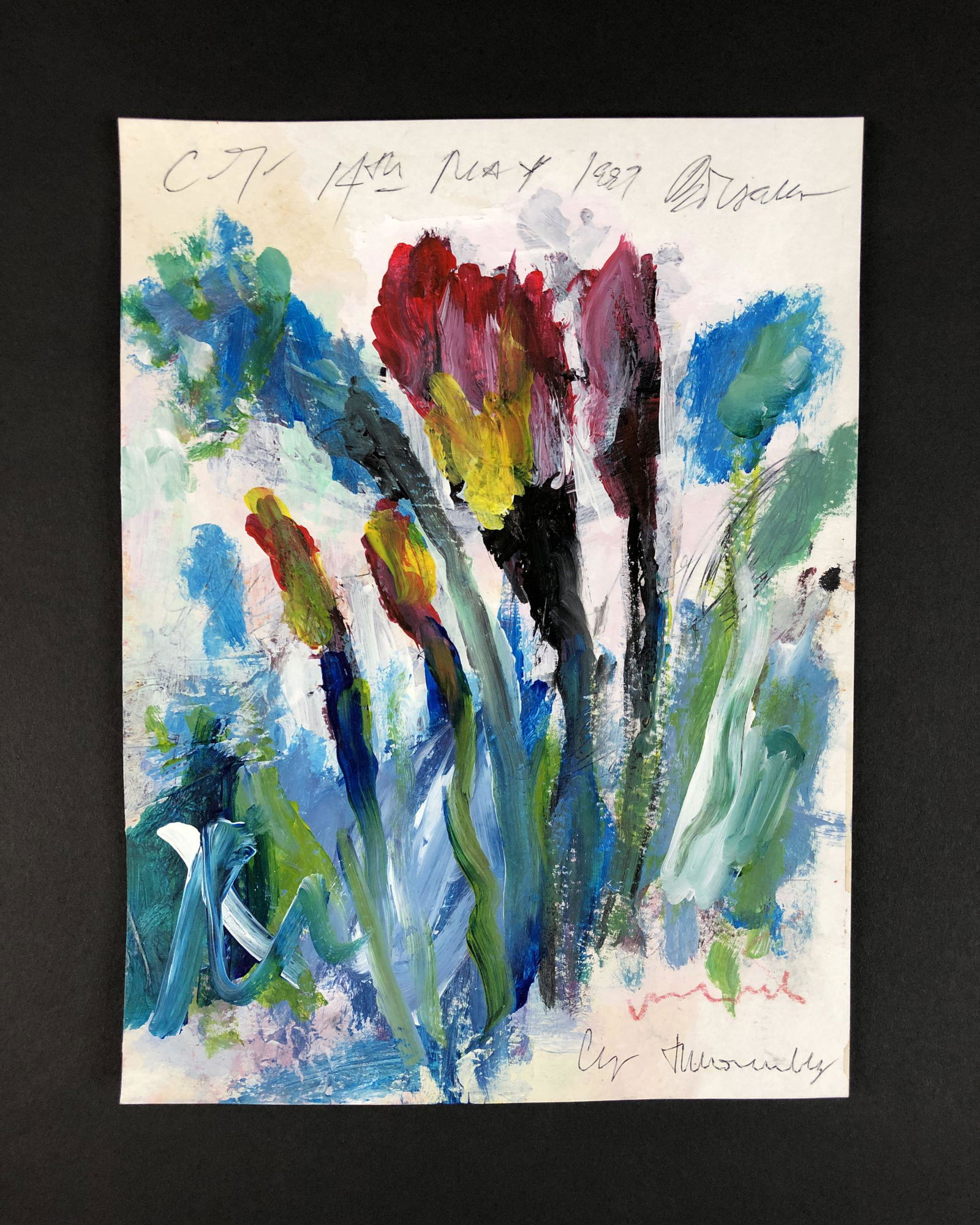 Cy Twombly (American, 1928-2011) - Mixed Media on Paper (1 of 5)