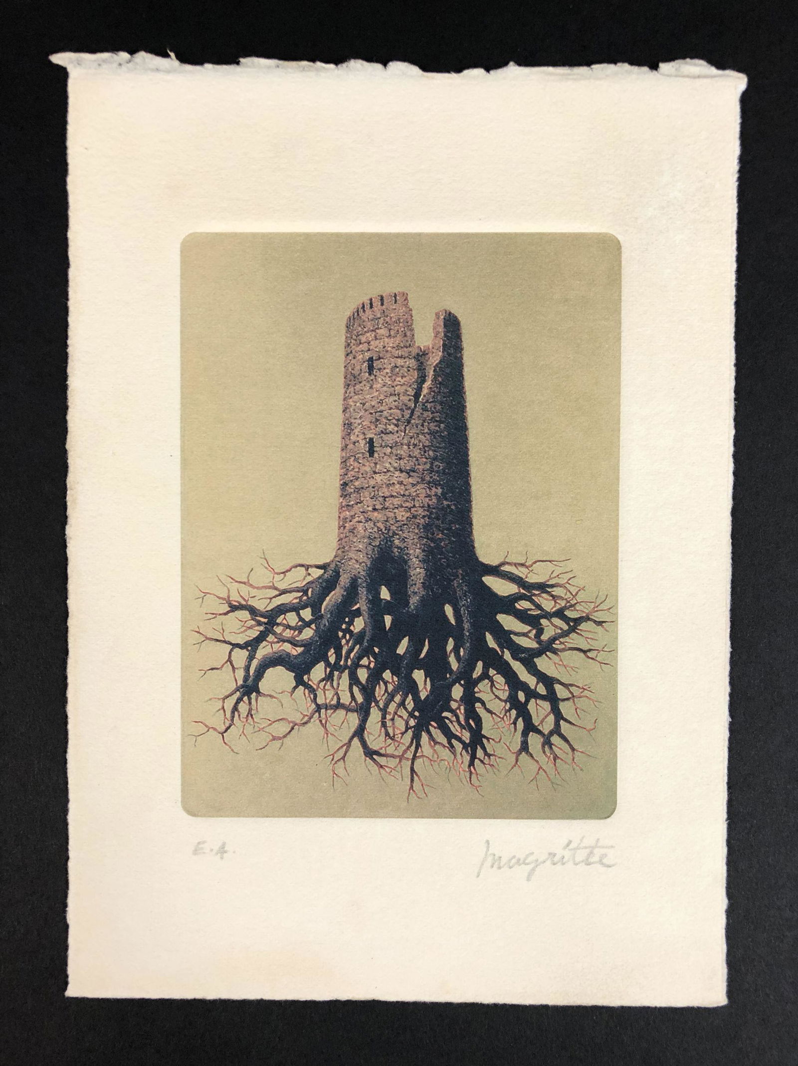 Rene Magritte (Belgian, 1898-1967) - Fine Art Print on (1 of 4)