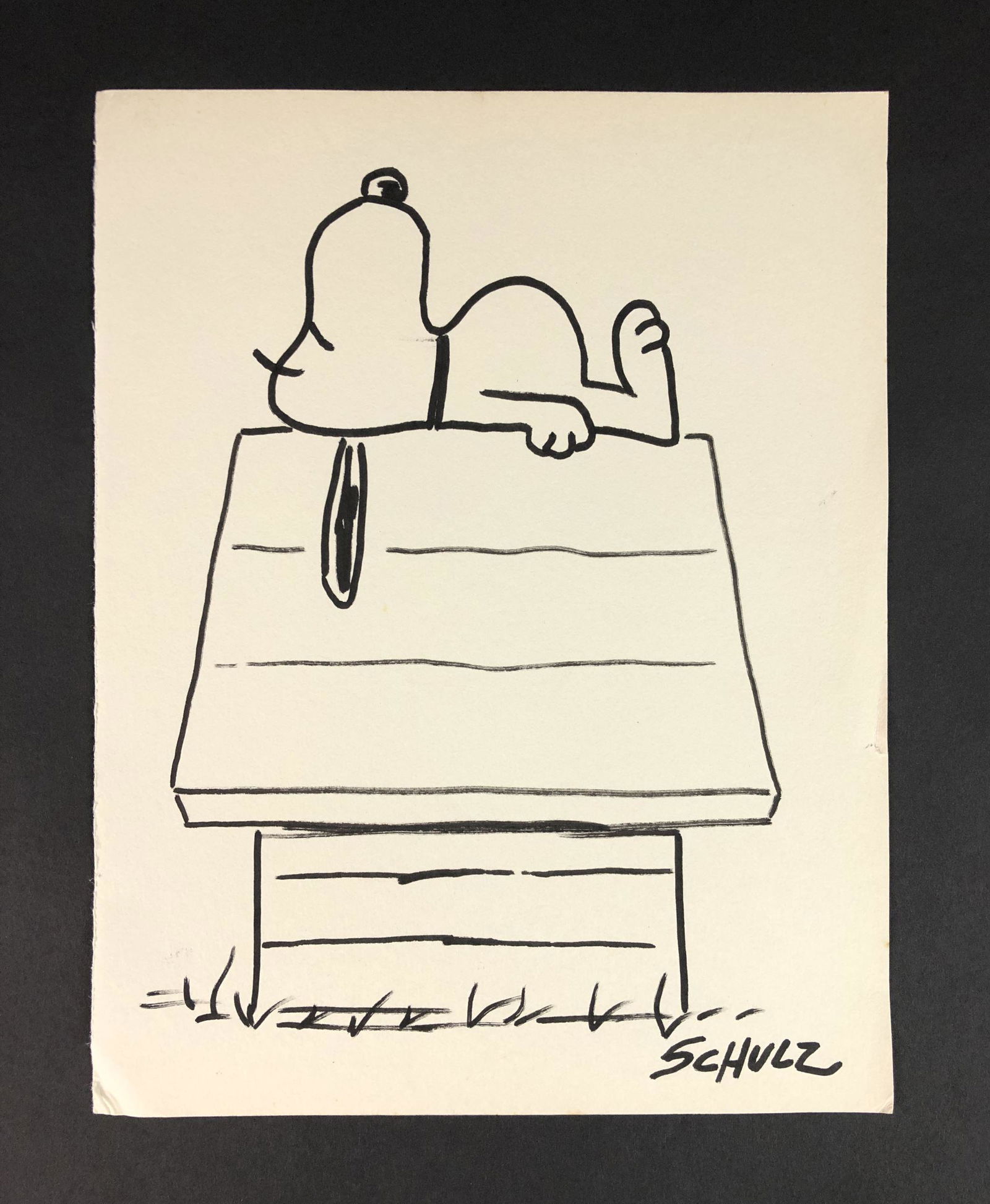 Charles Schulz (American, 1922-2000) - Ink on Paper (1 of 4)
