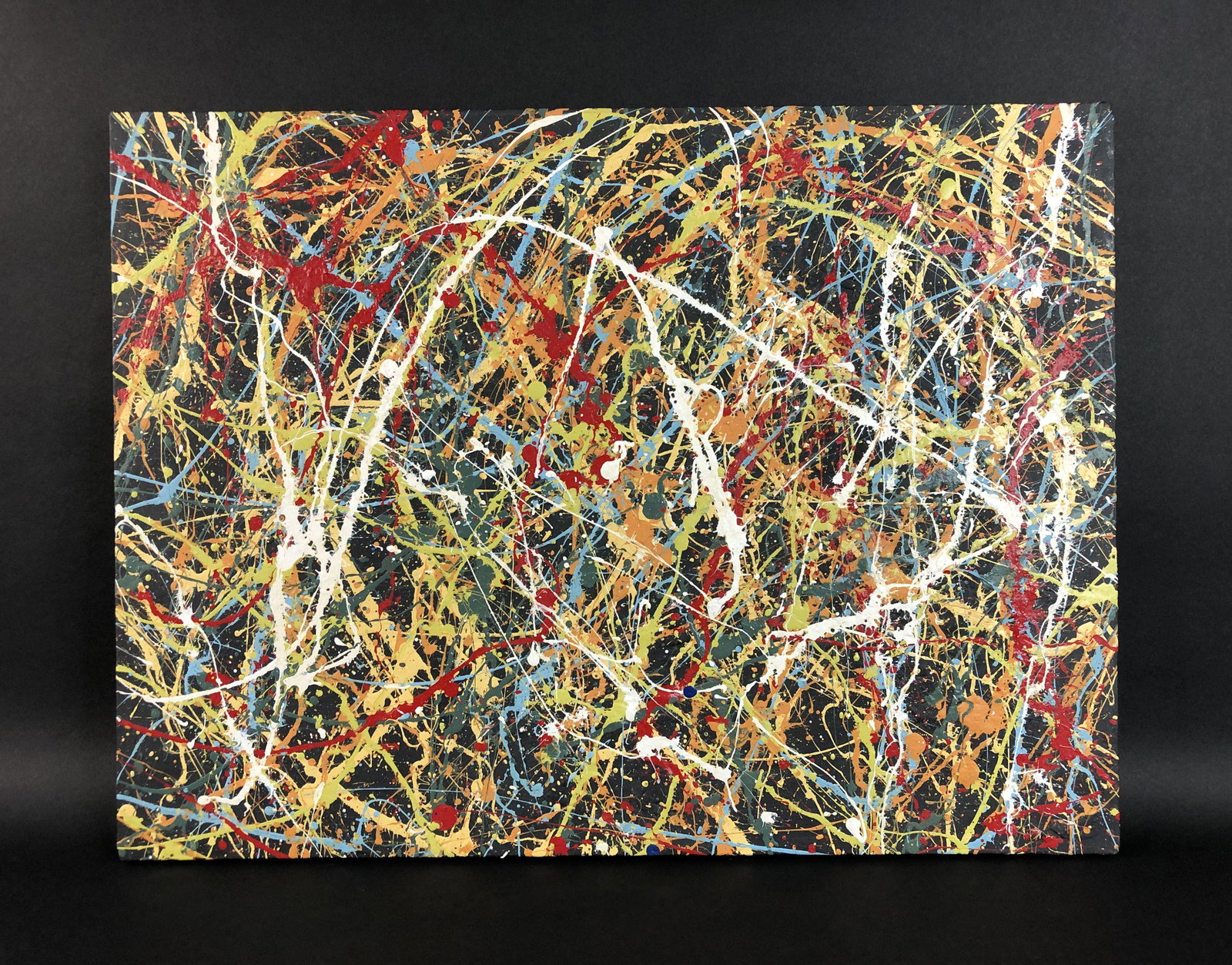 Jackson Pollock (American, 1912-1956) - Acrylic on (1 of 6)