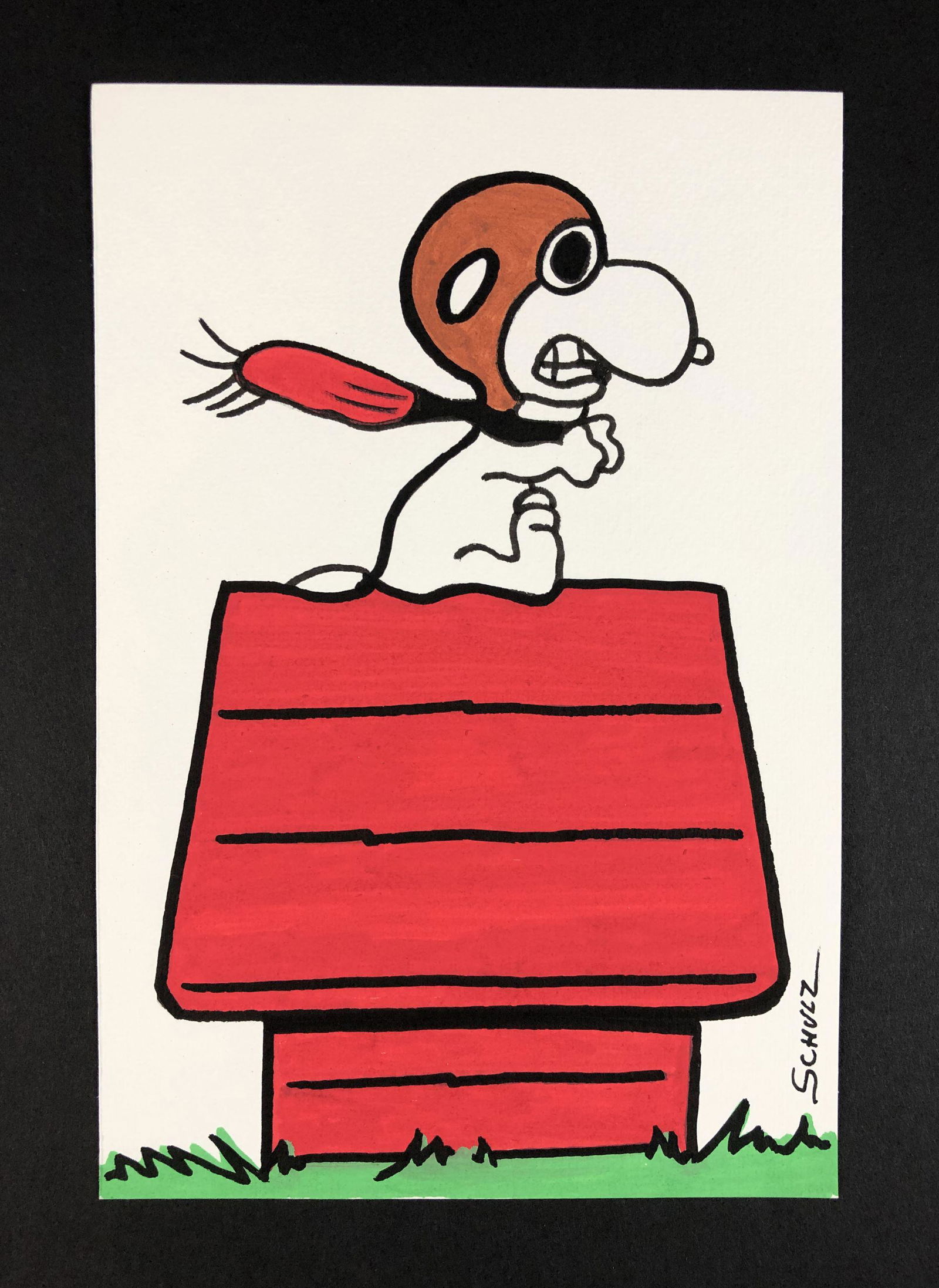Charles Schulz (American, 1922-2000) - Mixed Media on (1 of 5)