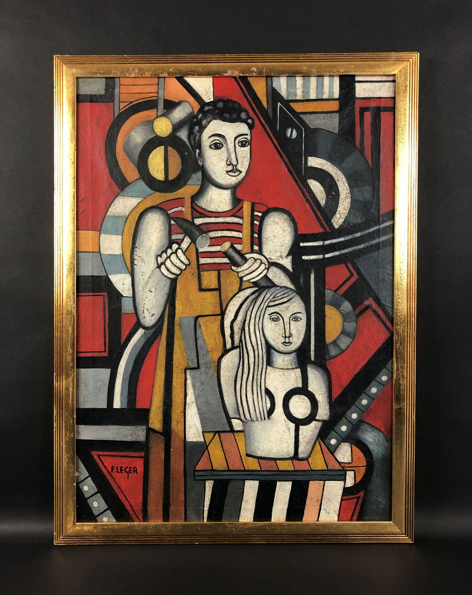 Fernand Leger (French, 1881-1955) - Oil Painting (1 of 8)