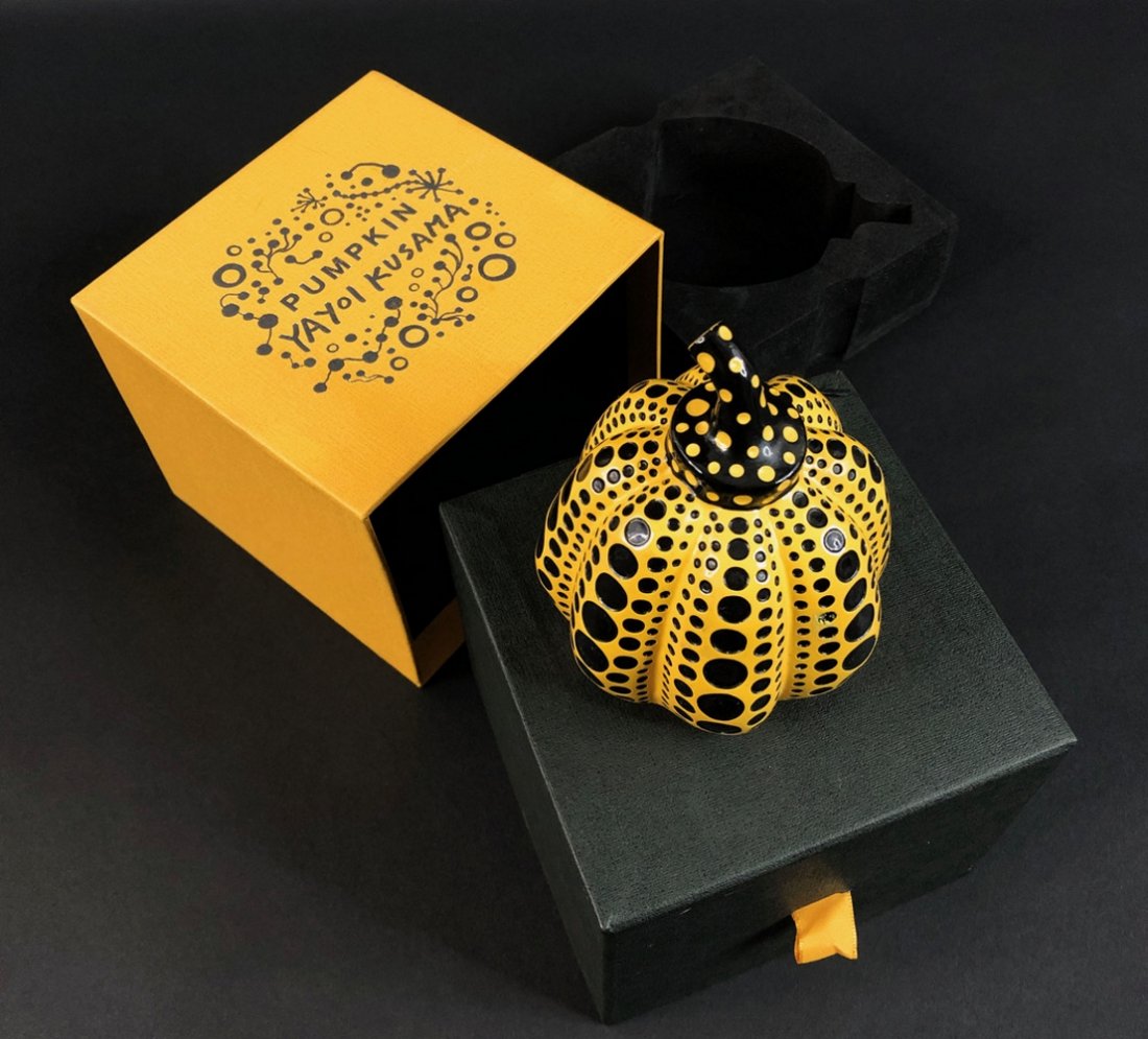 Yayoi Kusama (Japanese, 1929 - ) - Ceramic Sculpture (1 of 7)