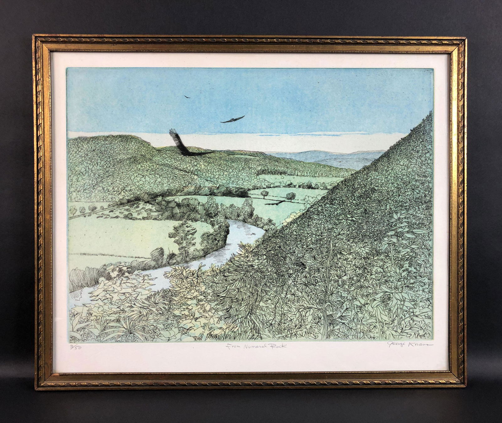 George Knaus (American, 1928-2015) - Etching (1 of 10)