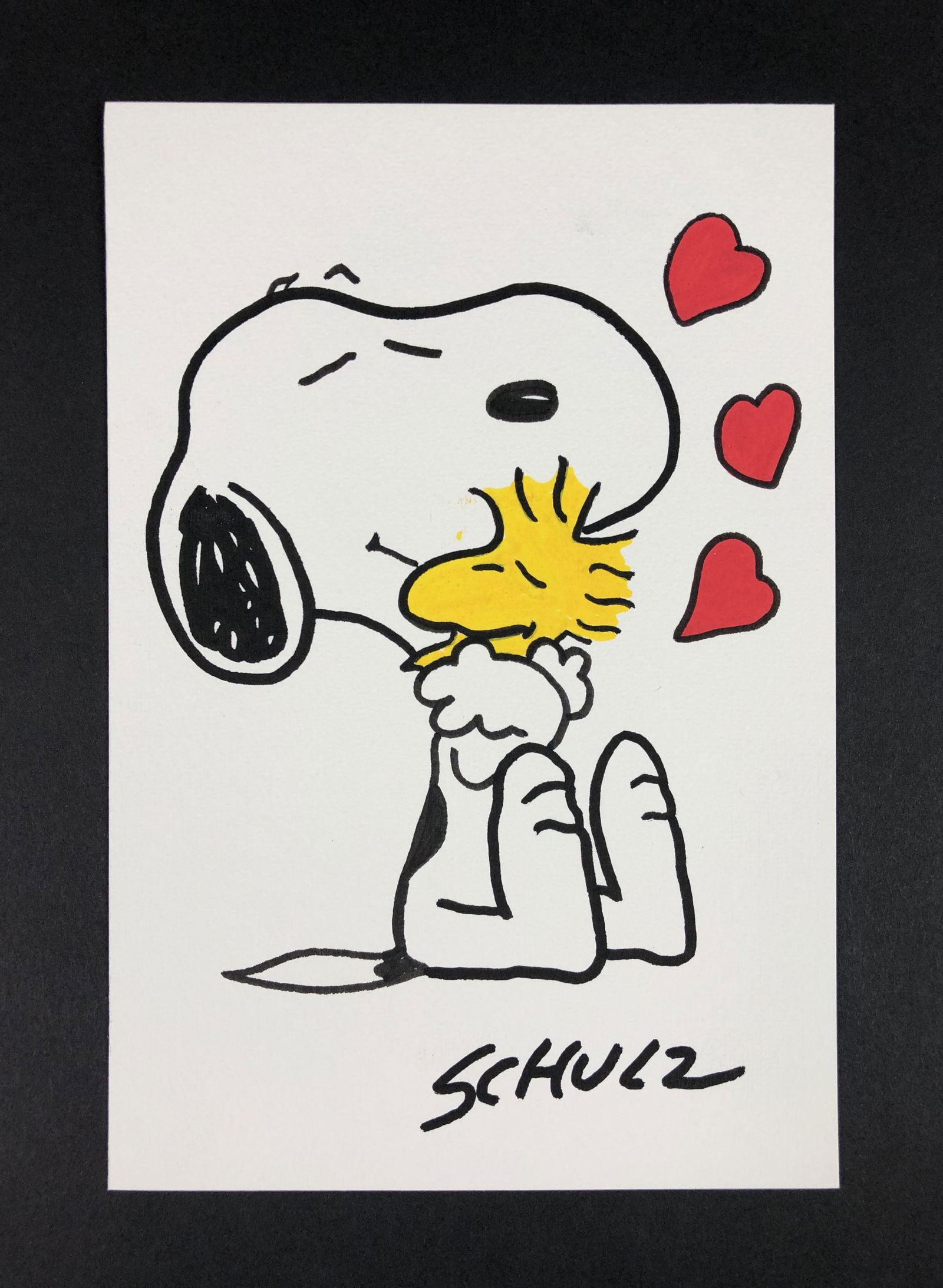 Charles Schulz (American, 1922-2000) - Ink on Paper (1 of 4)