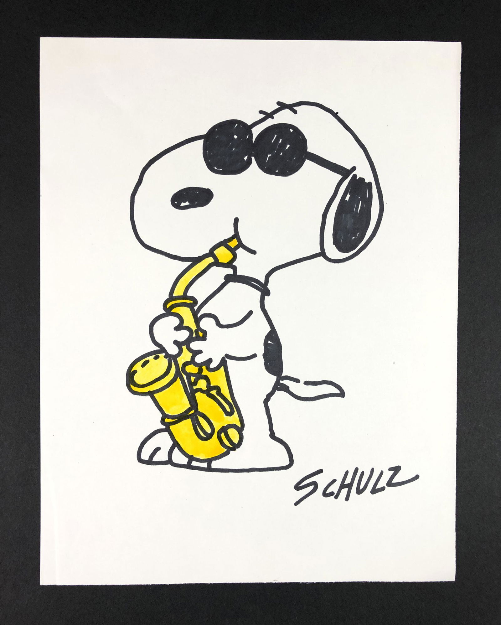 Charles Schulz (American, 1922-2000) - Mixed Media on (1 of 3)