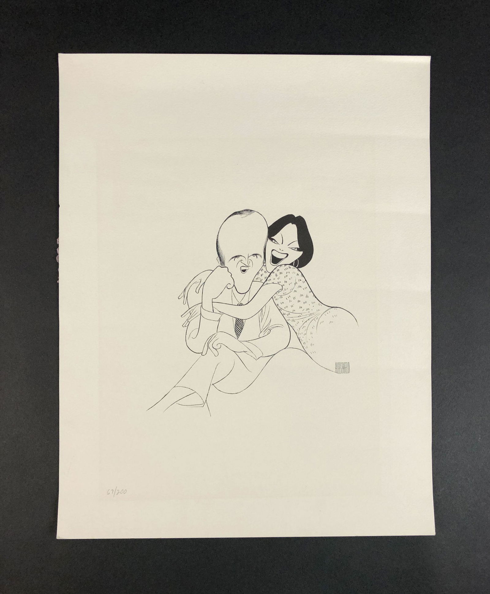 Al Hirschfeld (American, 1903 - 2003) - Fine Art Print (1 of 5)