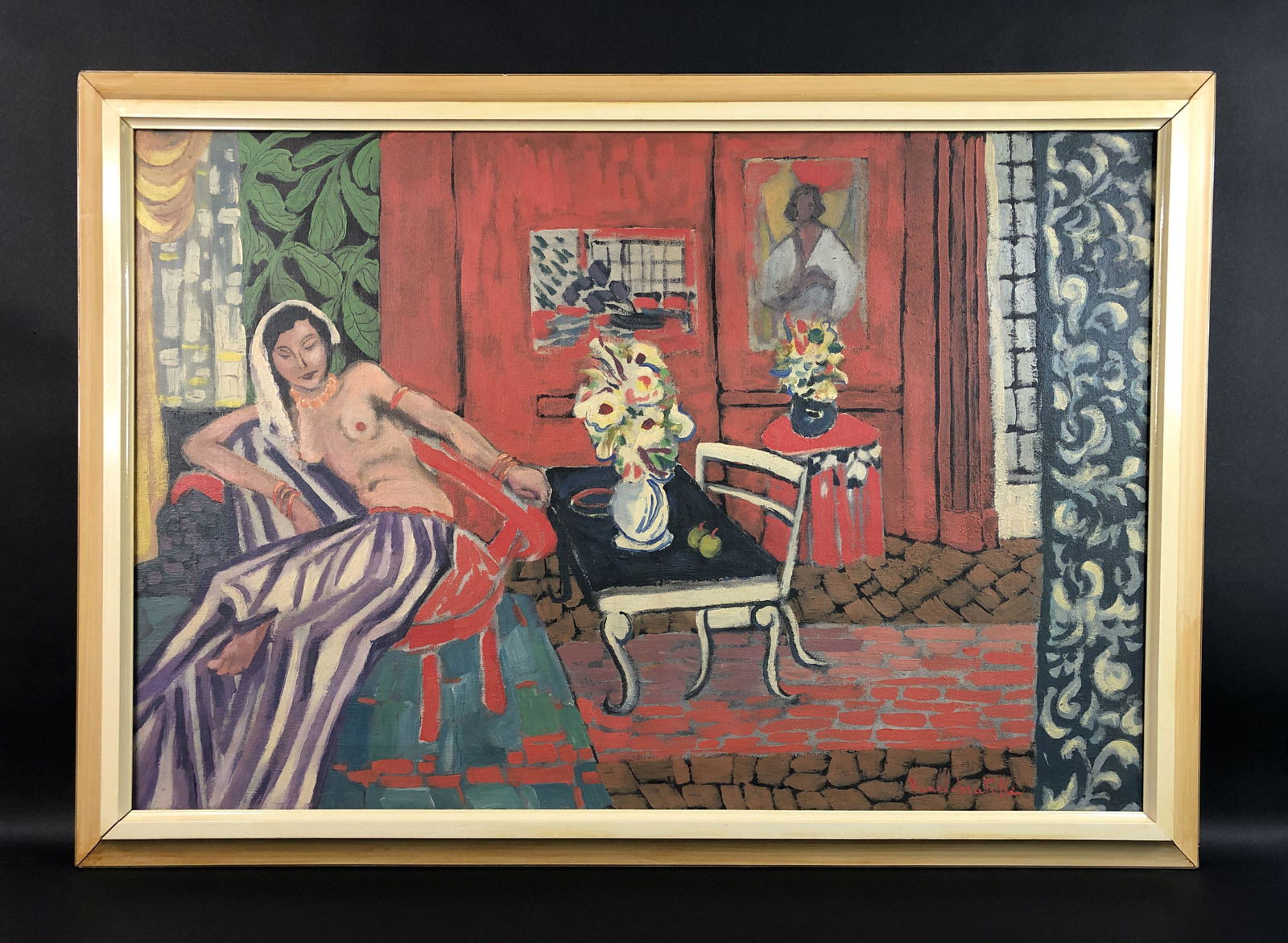 Henri Matisse (French, 1869-1954) - Oil on Canvas (1 of 8)