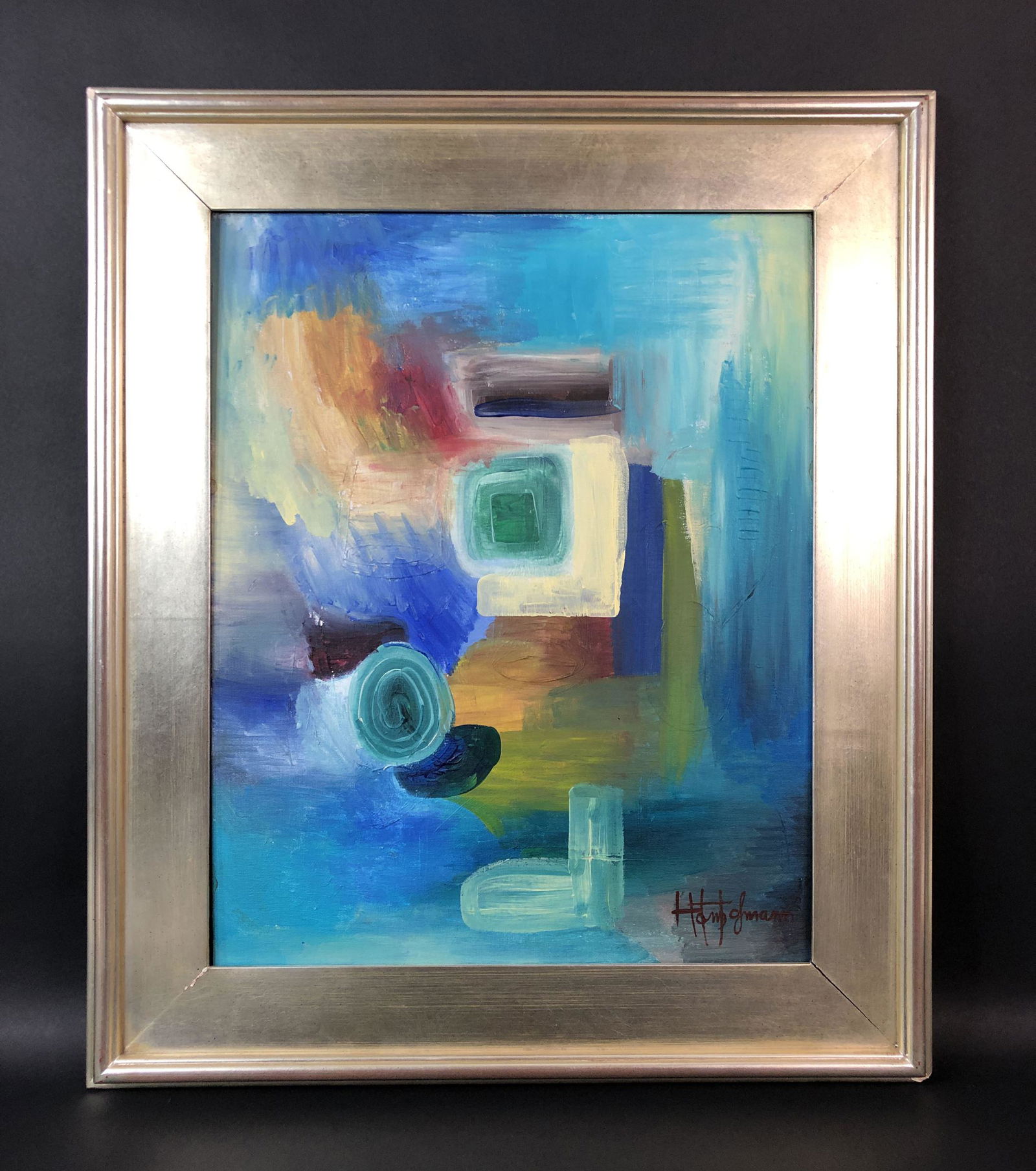 Hans Hofmann (1880 - 1966) -- Acrylic Painting (1 of 5)