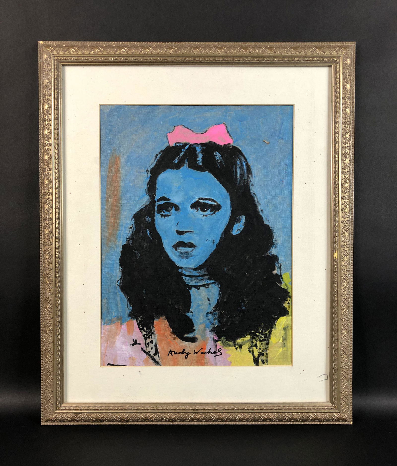 Andy Warhol (American, 1928-1987) - Acrylic on Canvas (1 of 7)