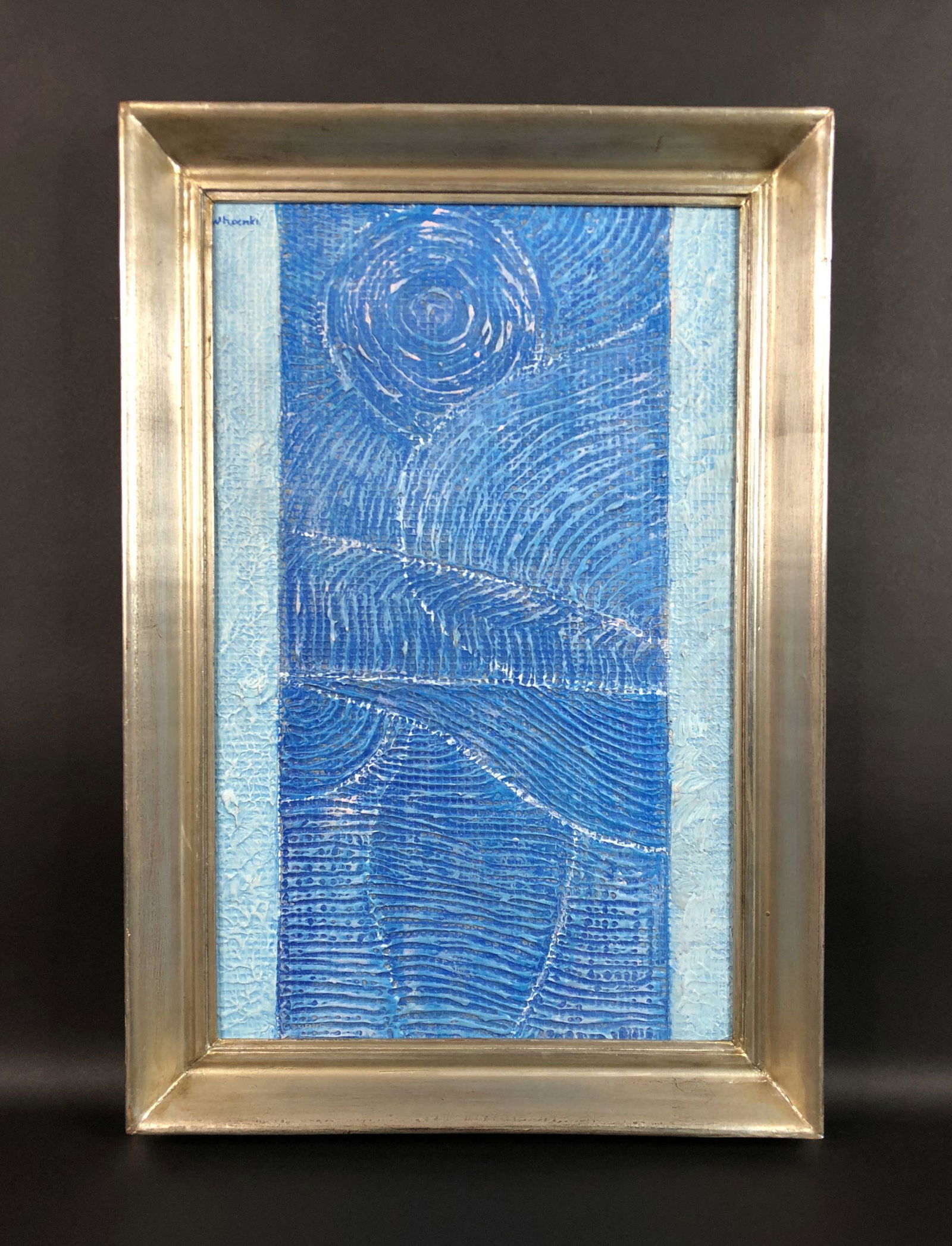 Kim Whanki (Korean, 1913-1974) - Oil on Wood (1 of 7)