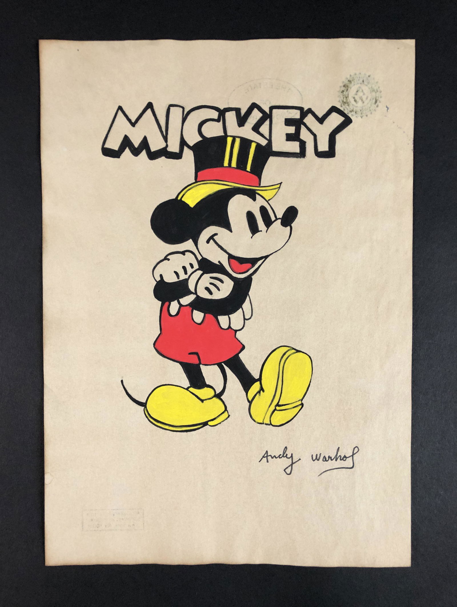 Andy Warhol (American, 1928-1987) - Mixed Media on (1 of 5)