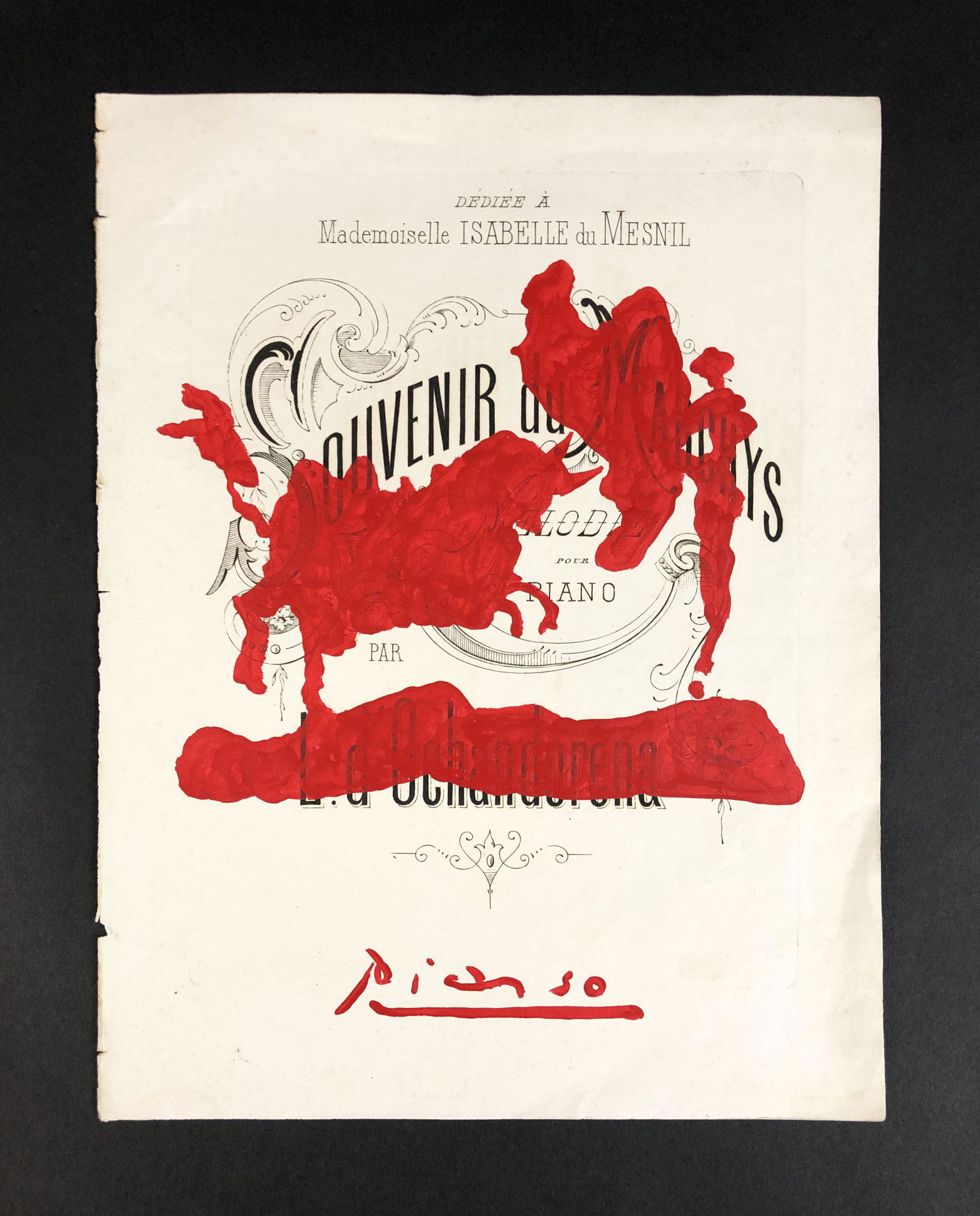 Pablo Picasso (Spanish, 1881-1973) - Ink on Paper (1 of 4)