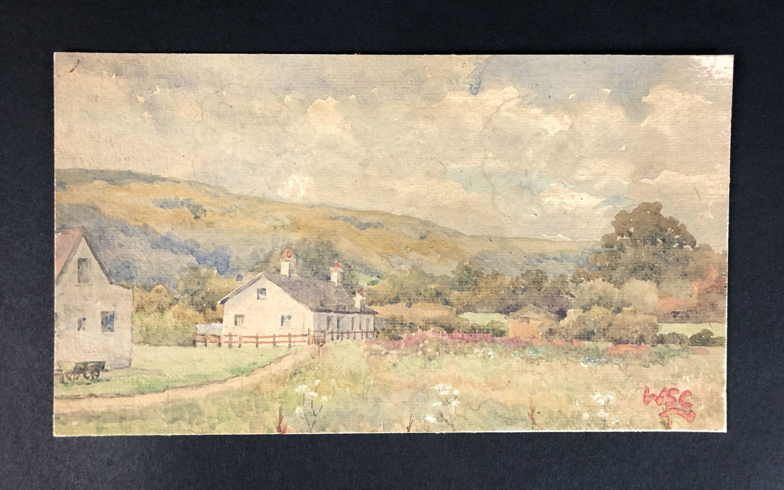 Winston Churchill (English, 1874-1965) - Watercolor on (1 of 4)